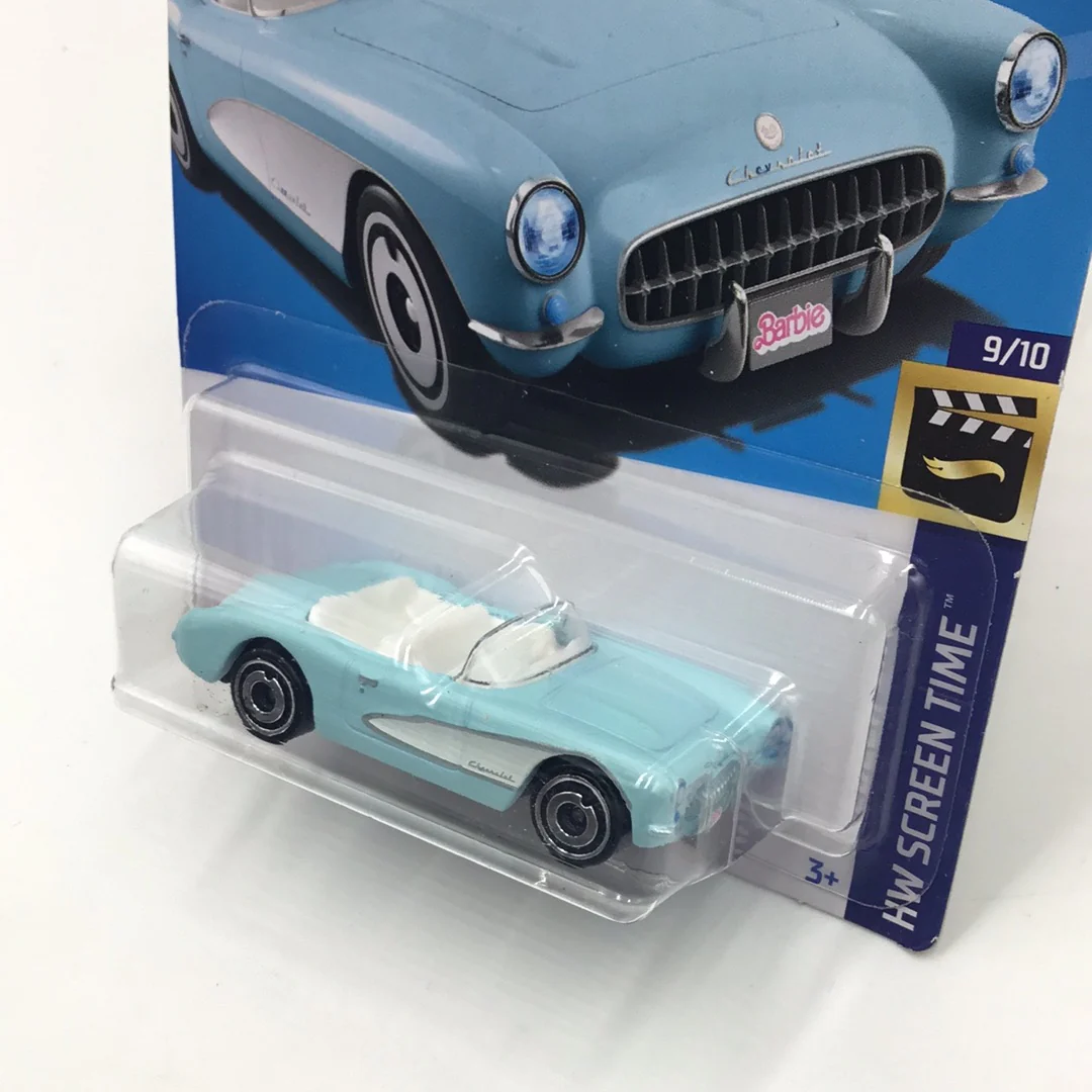2023 hot wheels Q Case #183 1956 Corvette Barbie 7C - Image 3