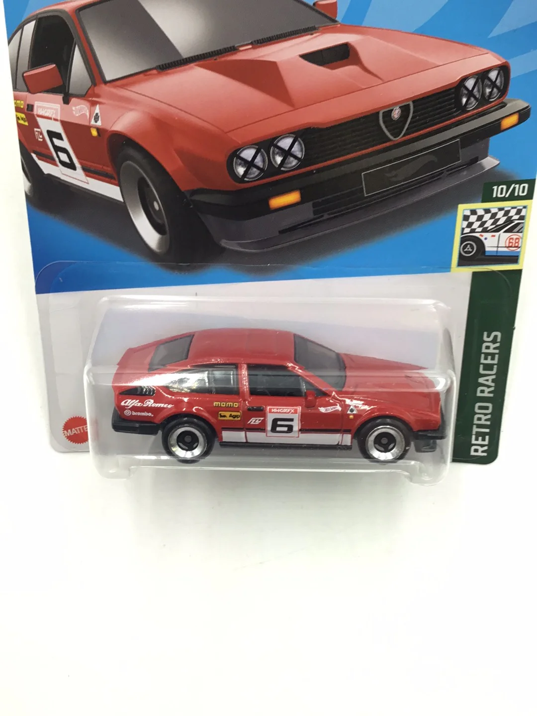 2023 hot wheels #185 Alfa Romeo GTV6 3.0 64C - Image 5