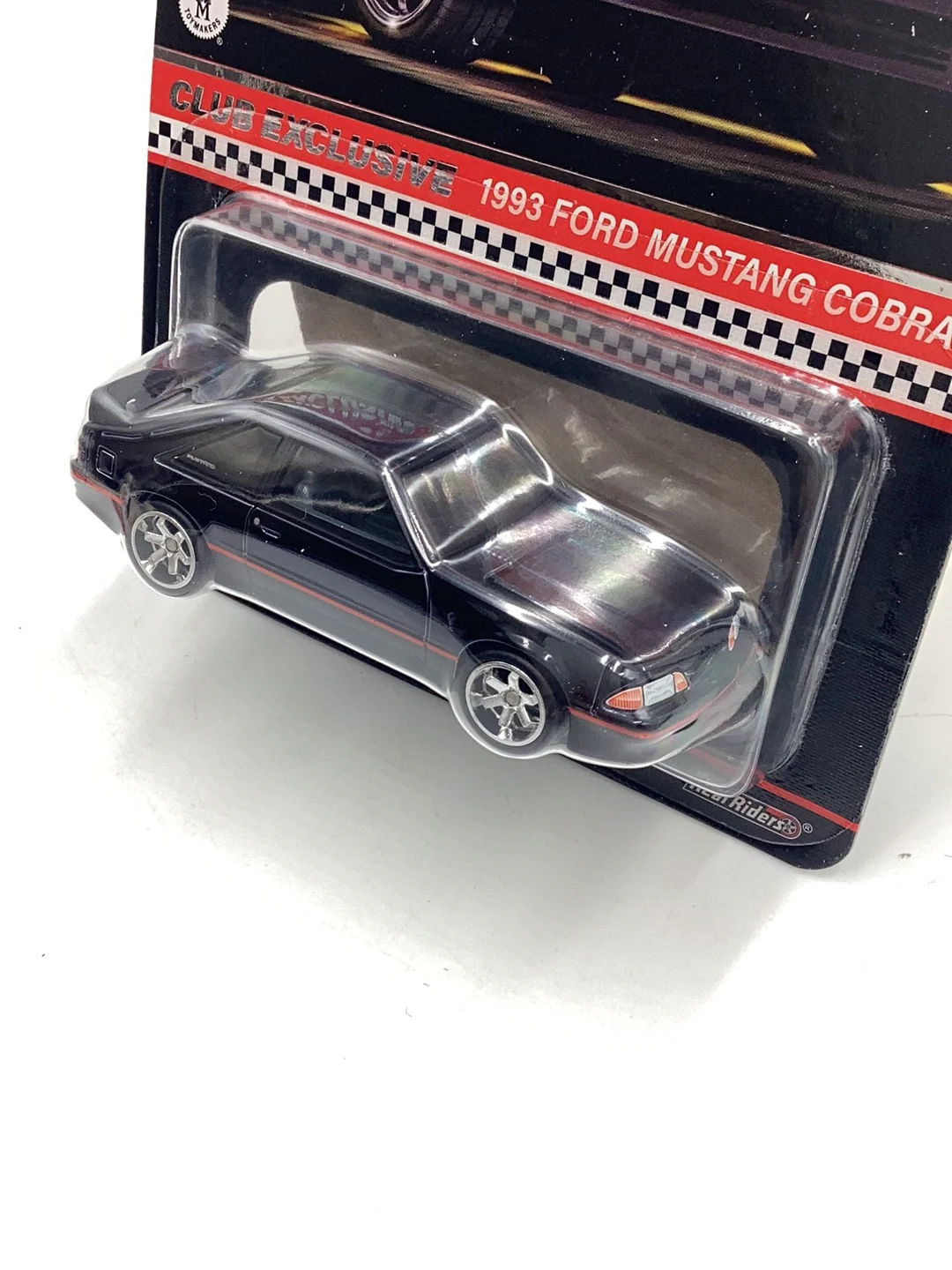 2023 Hot Wheels 1993 Ford Mustang Cobra R Club Car W/Patch and Pin - Image 4