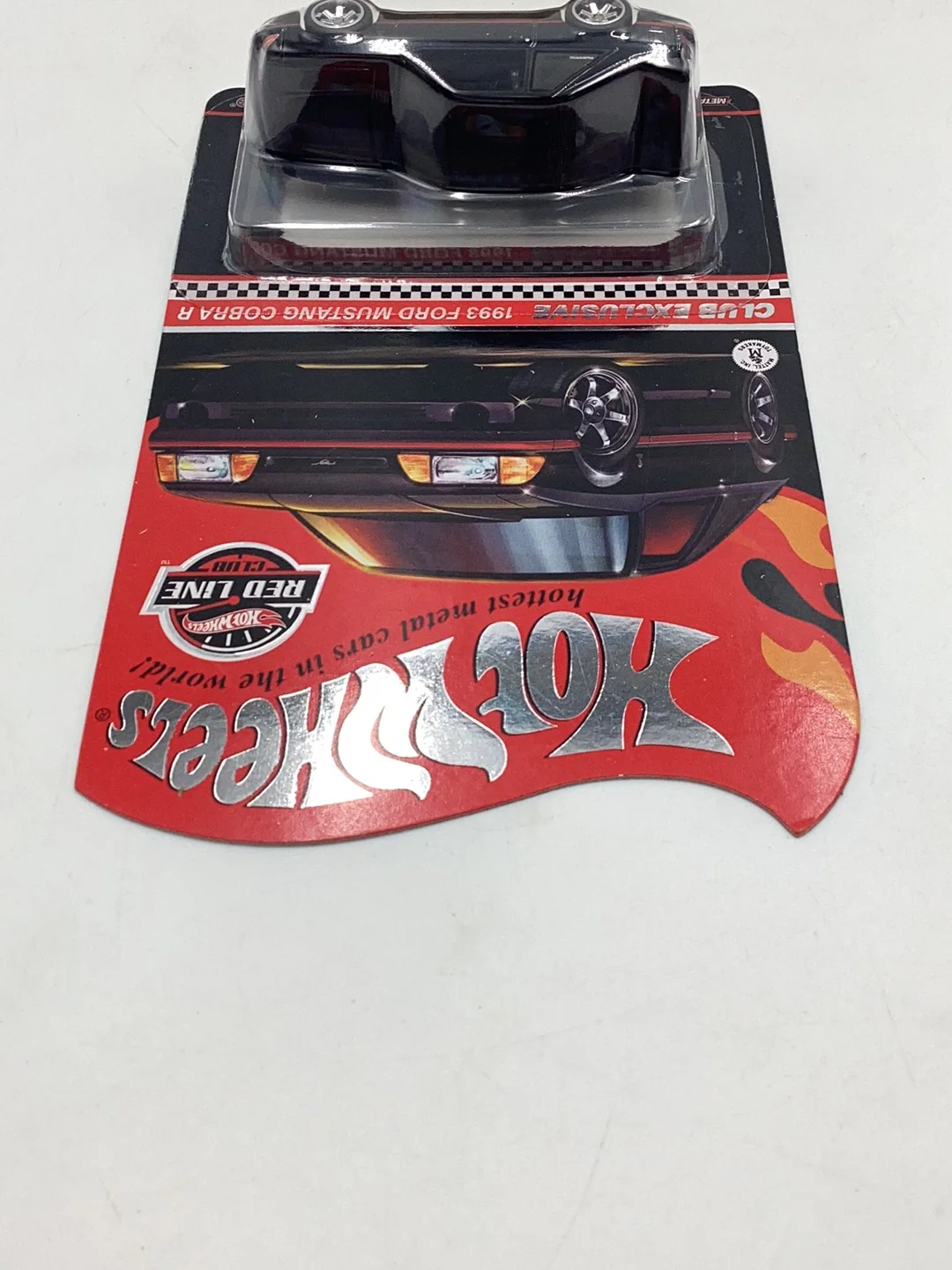 2023 Hot Wheels 1993 Ford Mustang Cobra R Club Car W/Patch and Pin - Image 7