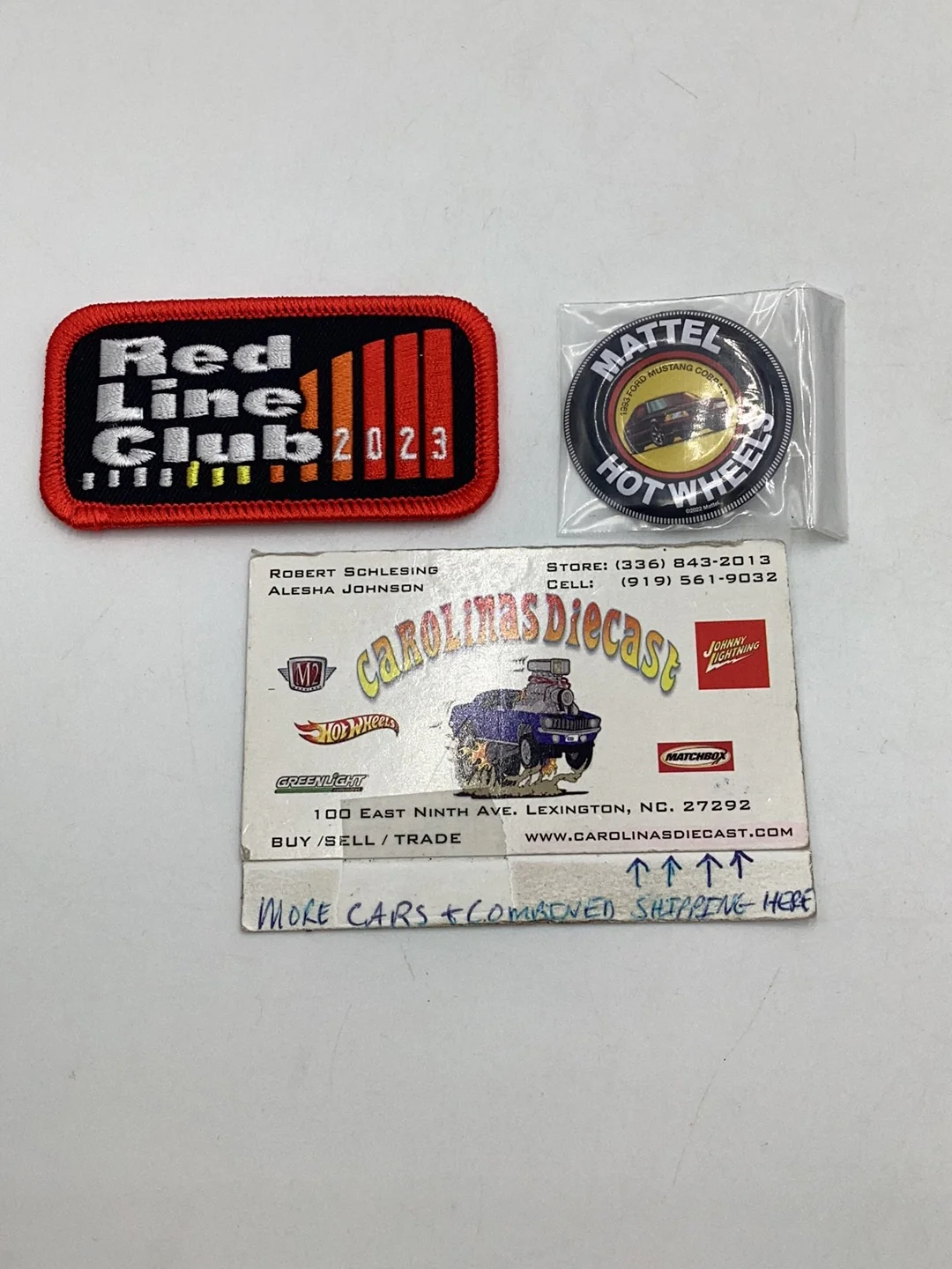 2023 Hot Wheels 1993 Ford Mustang Cobra R Club Car W/Patch and Pin - Image 9