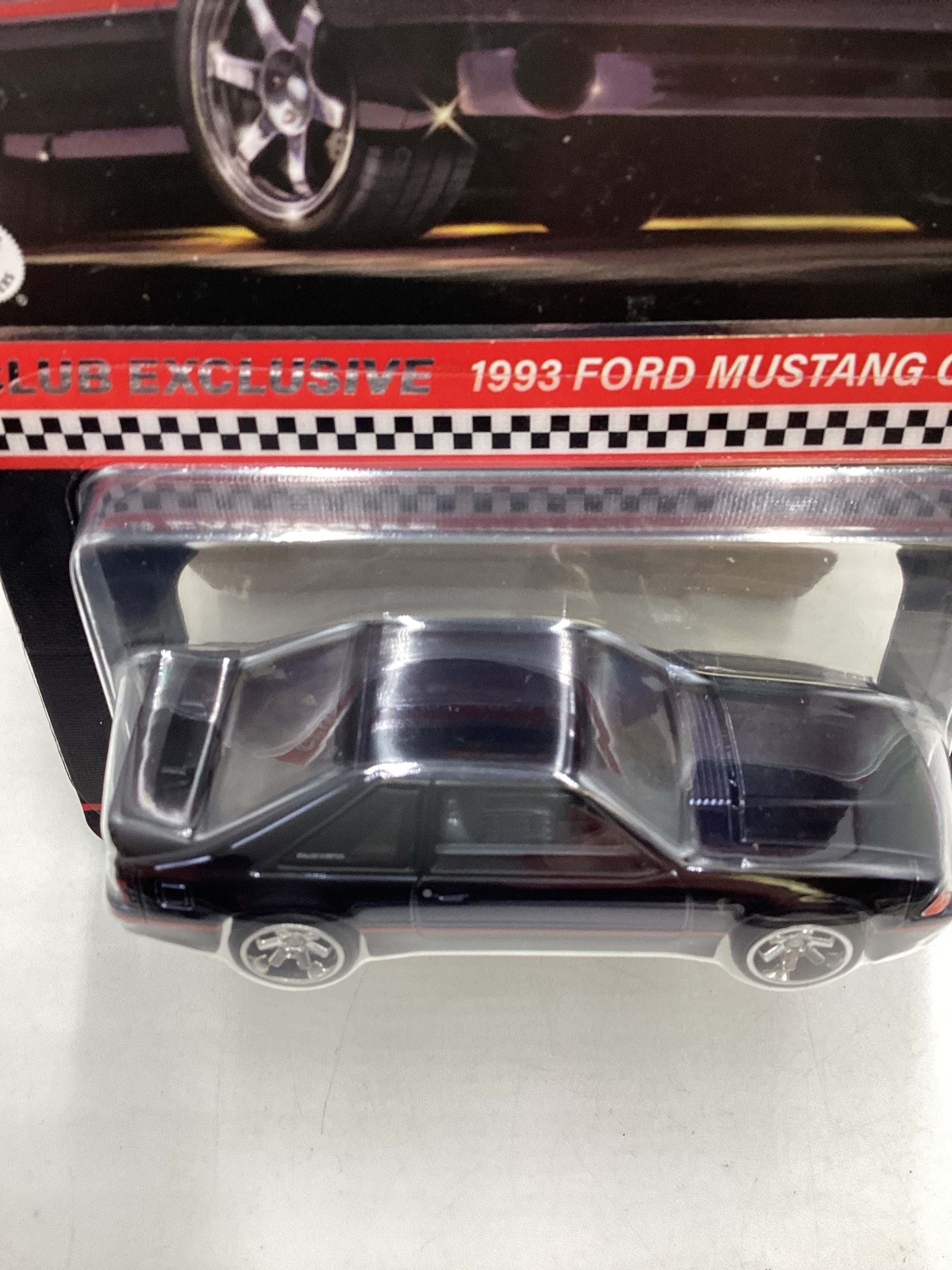 2023 Hot Wheels 1993 Ford Mustang Cobra R Club Car with Pin - Image 6