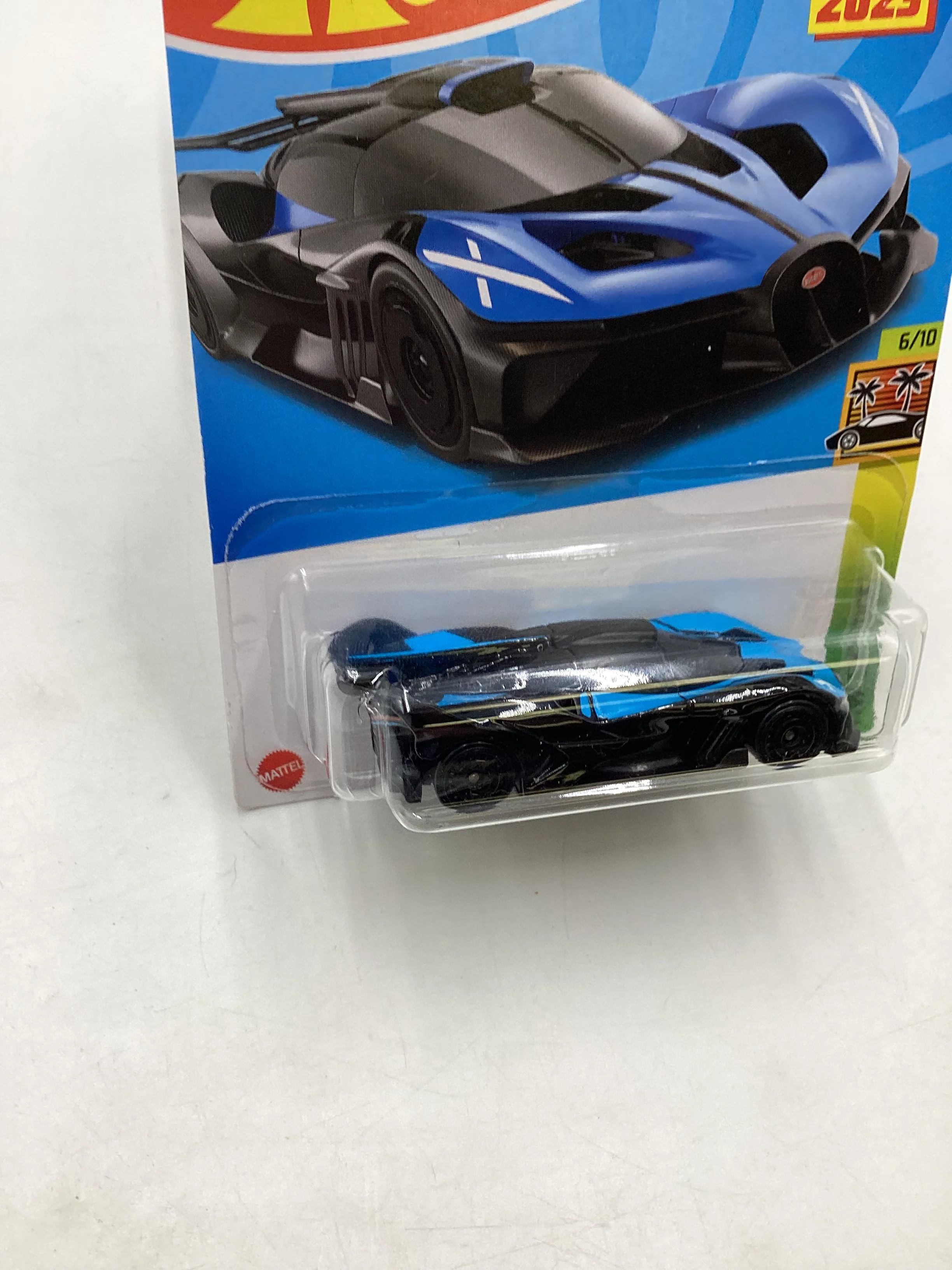 2023 Hot Wheels #213 Bugatti Bolide Blue see description 105C - Image 4