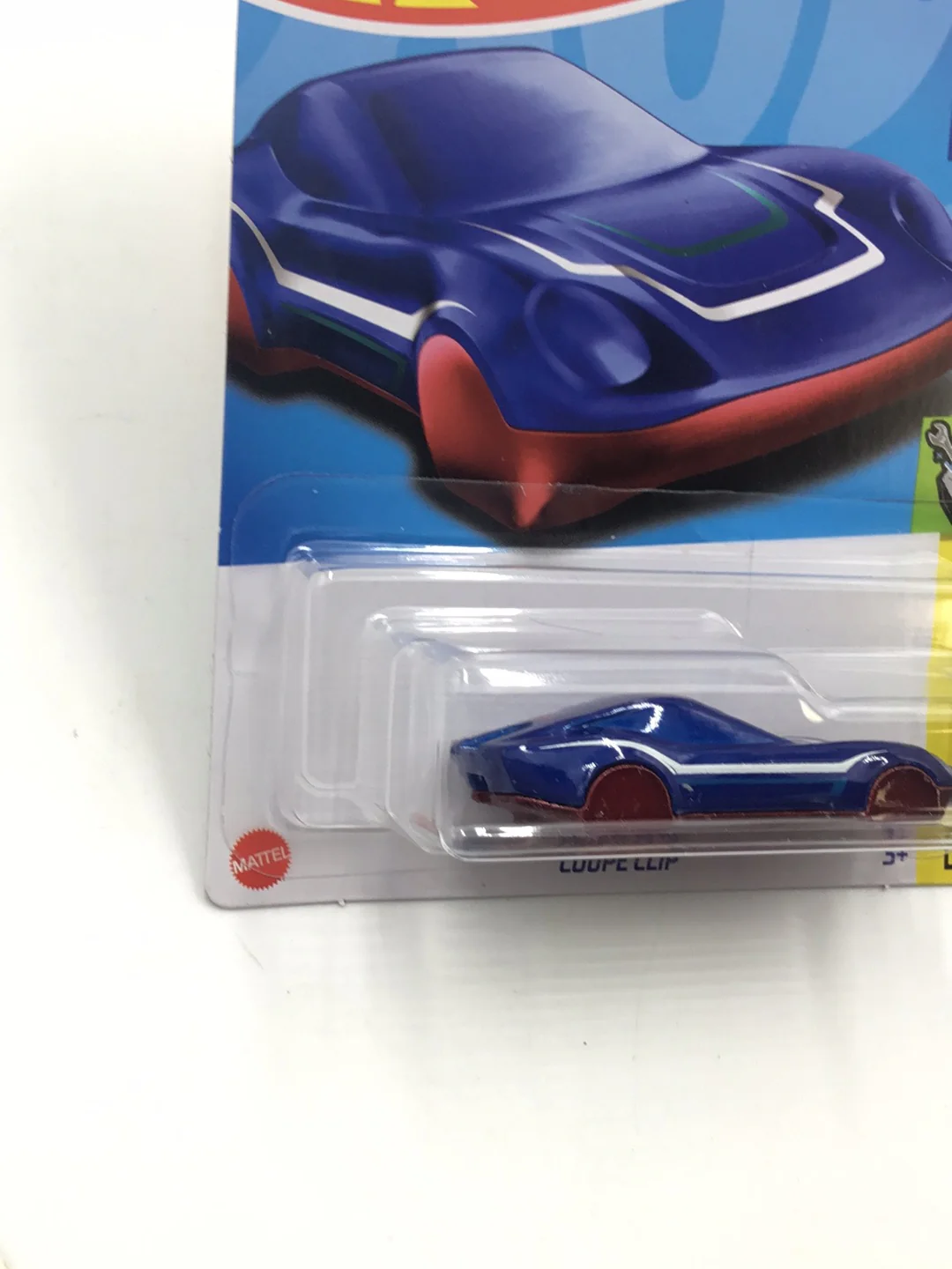 2023 hot wheels #23 Coupe Clip blue 53H - Image 3