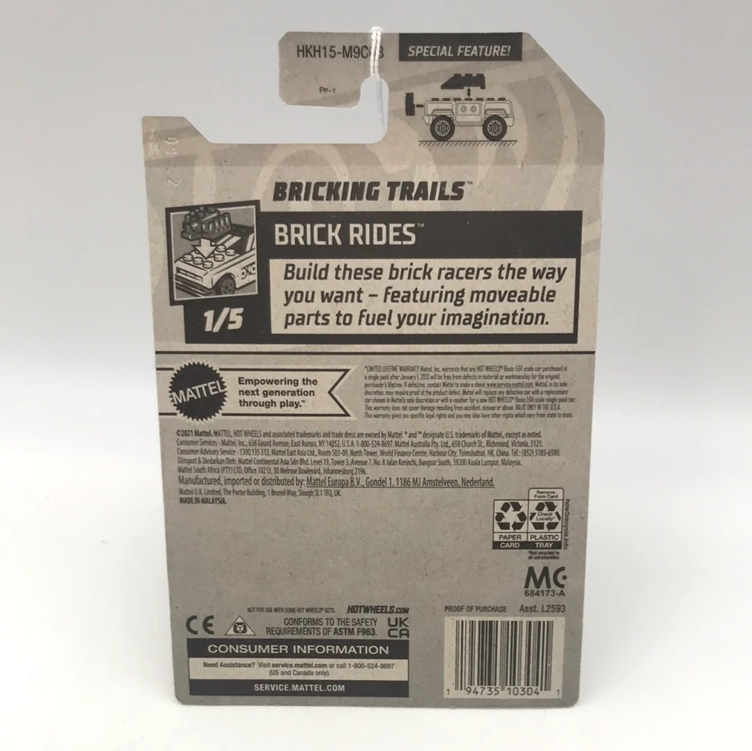 2023 hot wheels A B case #7 Bricking Trails - Image 4
