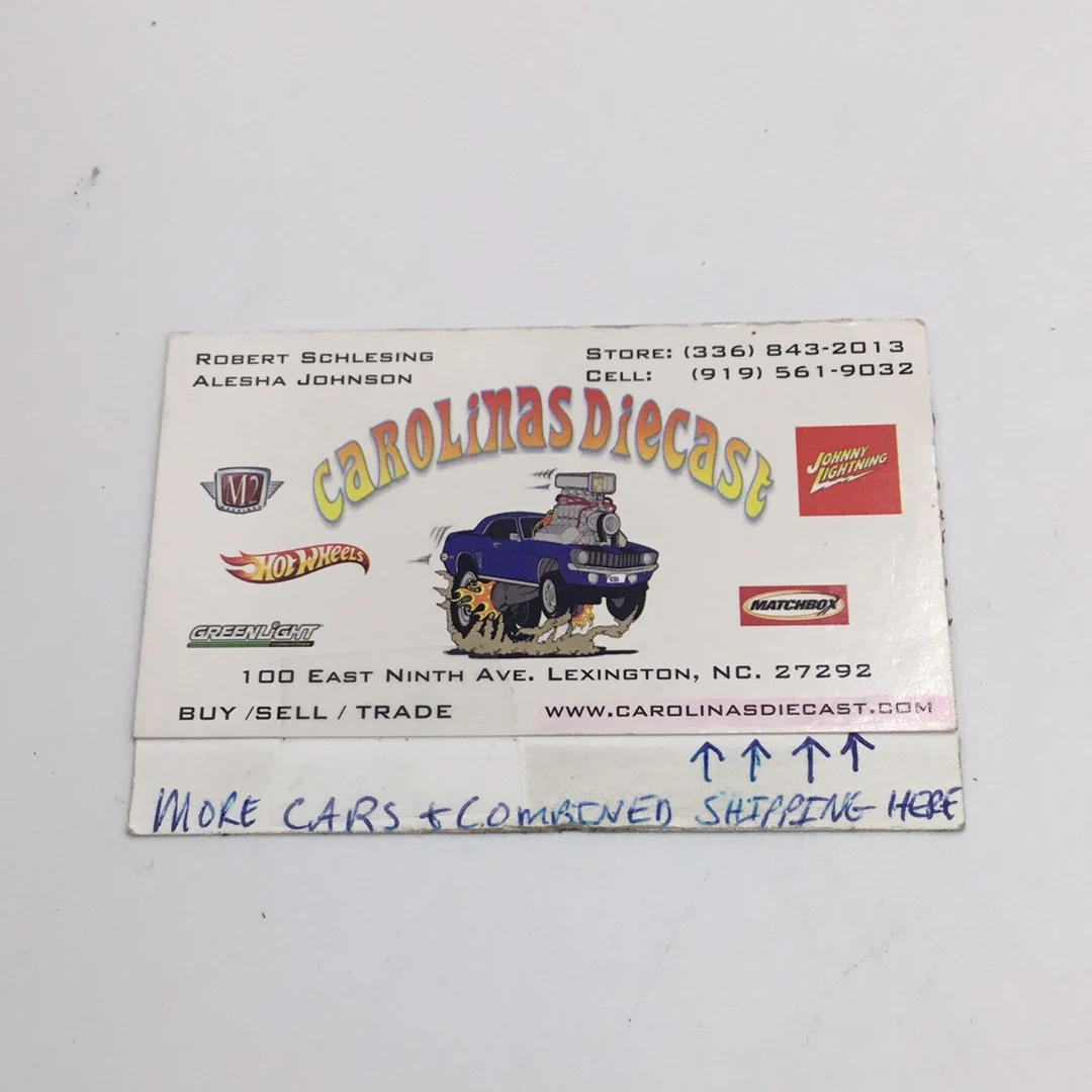 2023 Hot wheels car culture Canyon Warriors Mercedes Benz 500 E Chase VHTF w/protector - Image 7
