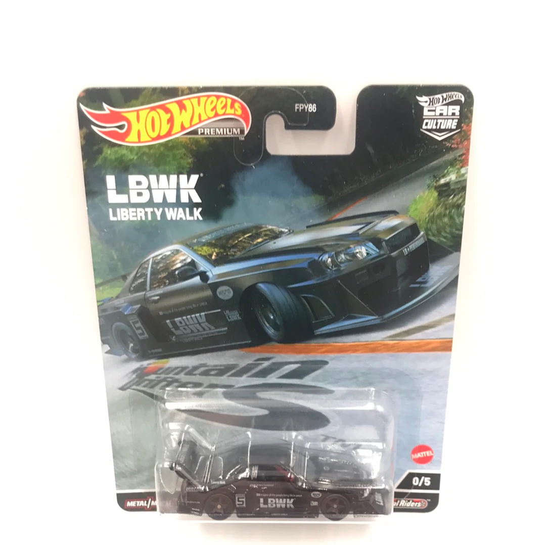 2023 Hot wheels car culture Mountain Drifters LB er34 Super silhouette nissan skyline Chase VHTF w/protector - Image 5