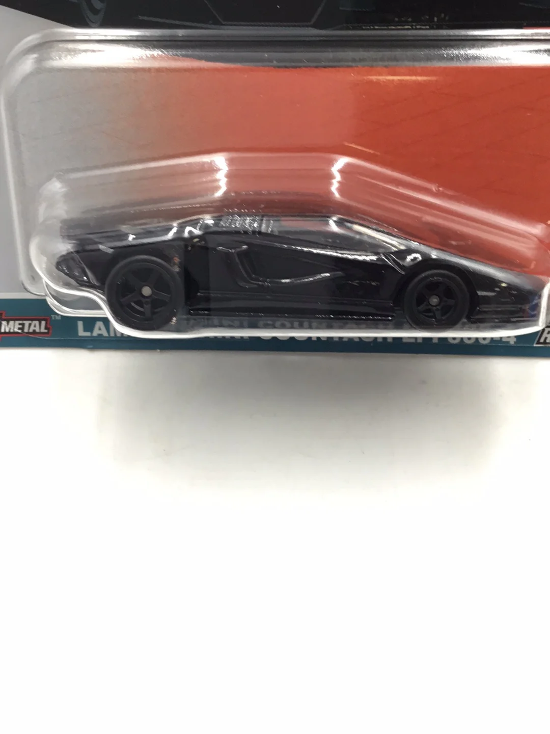 2023 Hot wheels car culture Spettacolare #0 Lamborghini Countach LPI 800-4 Chase with protector - Image 2