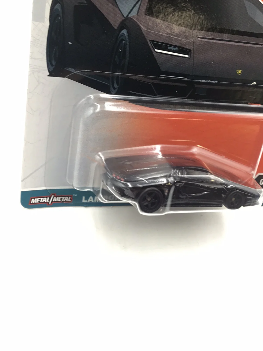 2023 Hot wheels car culture Spettacolare #0 Lamborghini Countach LPI 800-4 Chase with protector - Image 3