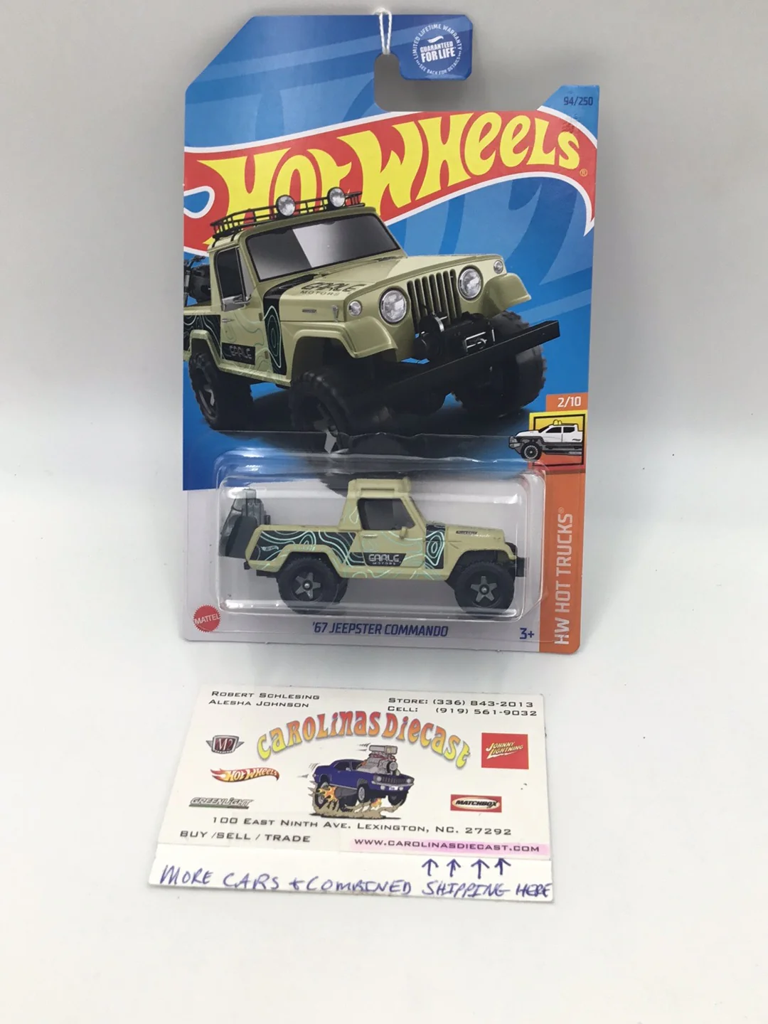 2023 hot wheels D case #94 67 Jeepster Commando 45C