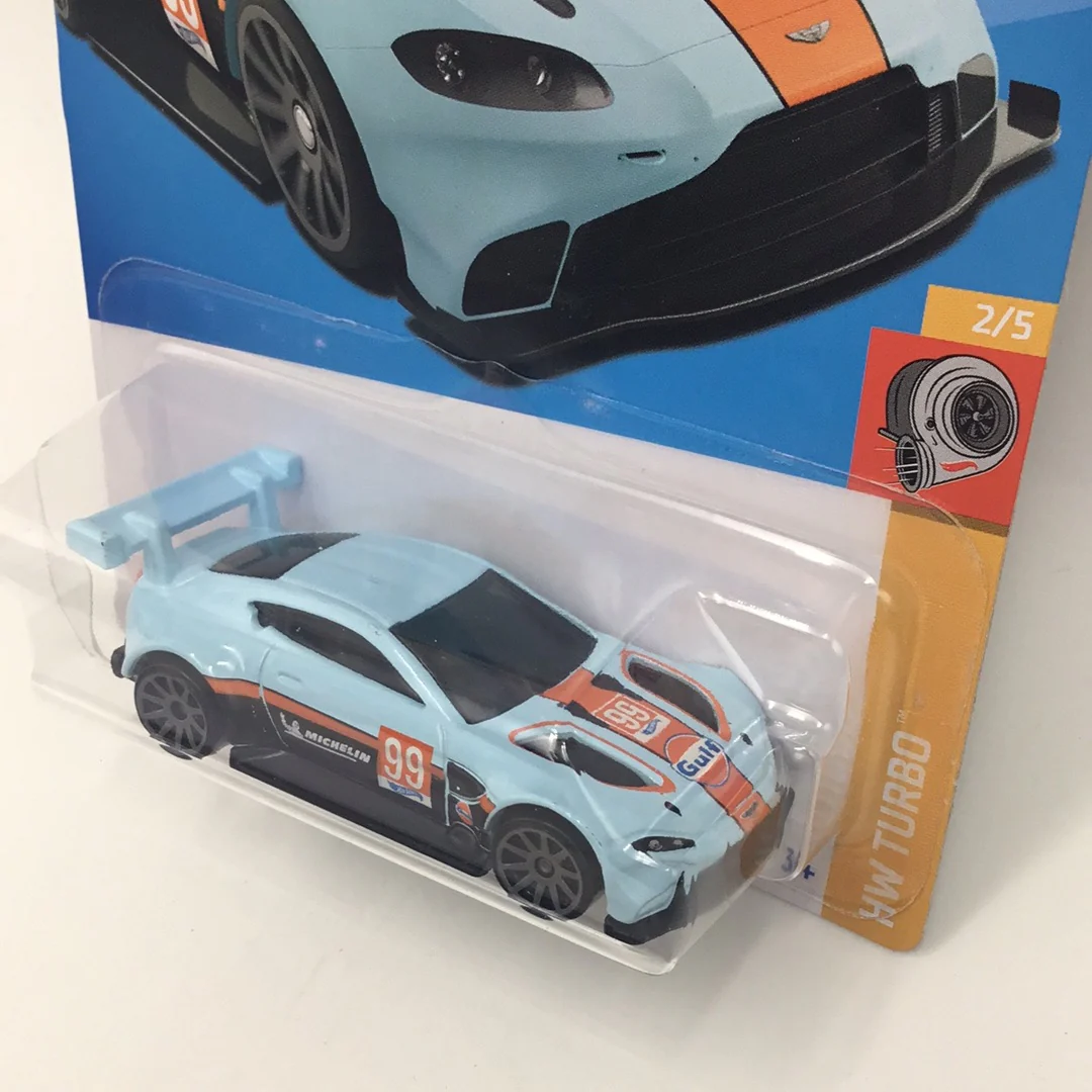 2023 hot wheels D case #98 Aston Martin vantage gte gulf 104B - Image 3