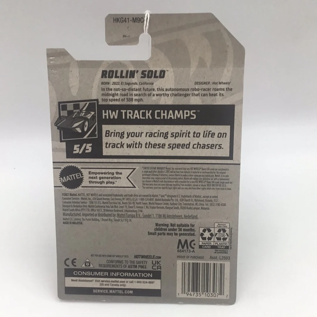 2023 hot wheels E case #133 Rollin Solo II4 - Image 4