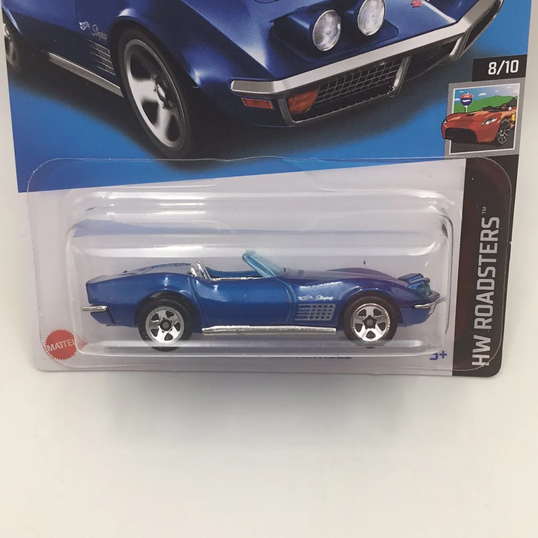 2023 hot wheels F case #132 72 Stingray Convertible blue 1C - Image 2