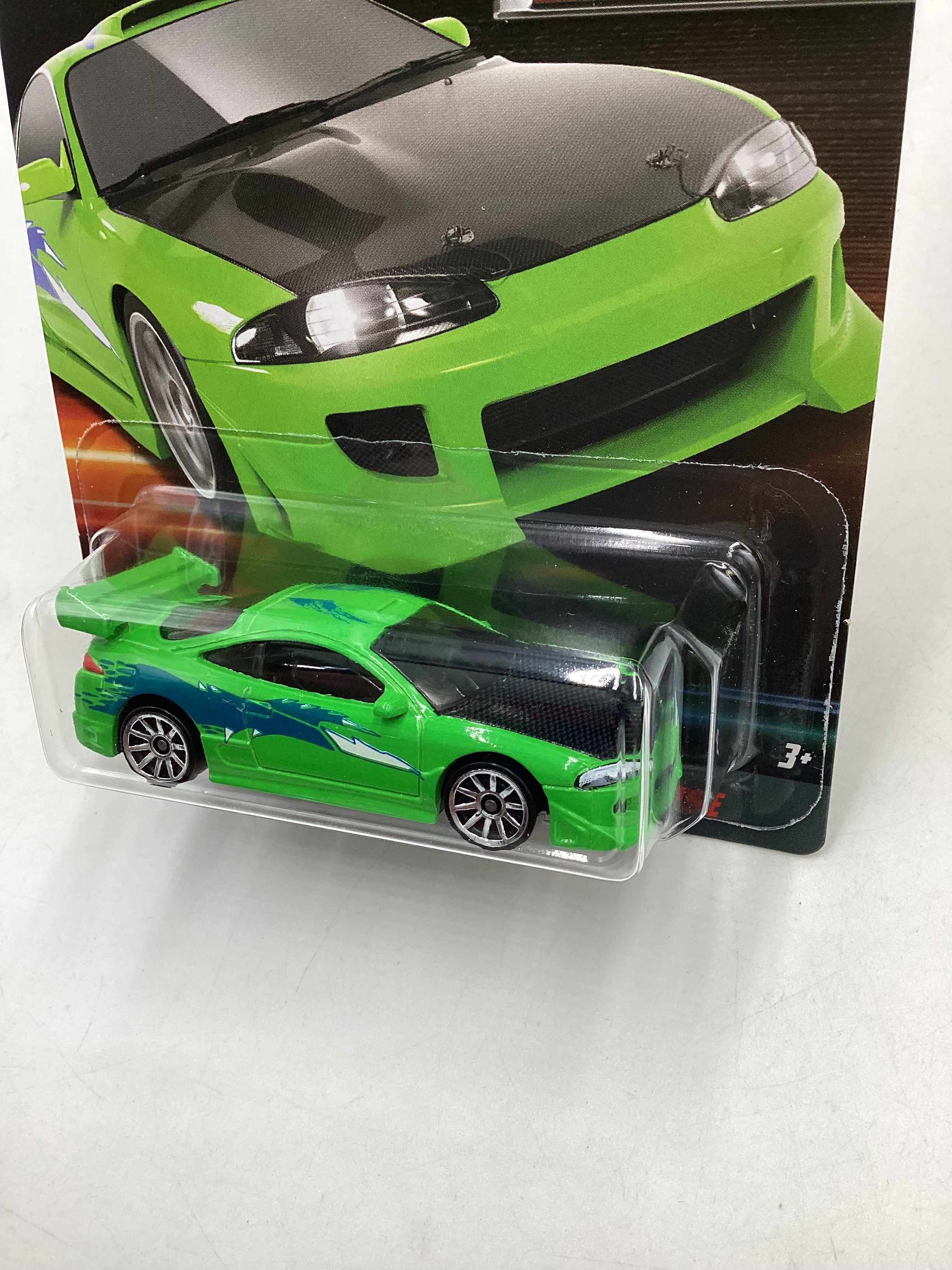 2023 Hot wheels Fast and furious #1 95 Mitsubishi Eclipse with protector 73A - Image 3