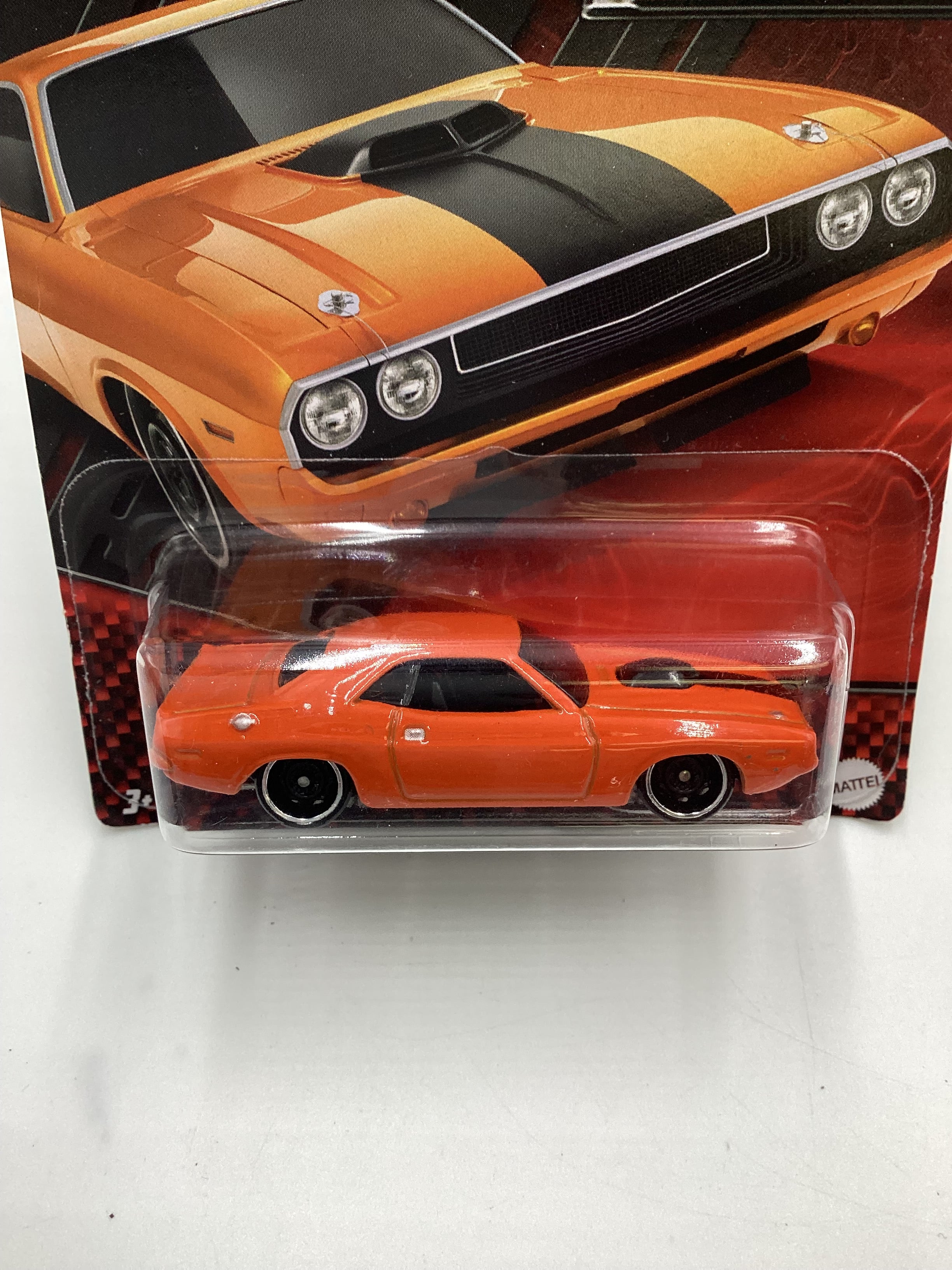 2023 Hot Wheels Fast and Furious Series 1 #2 70 Dodge Hemi Challenger Orange 71B - Image 3