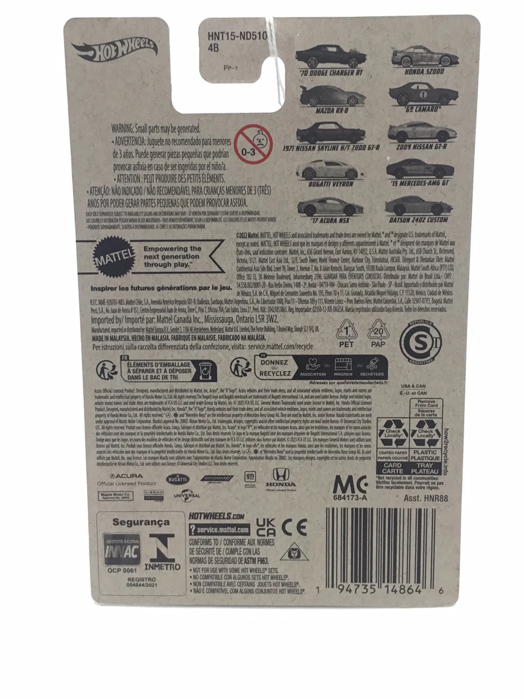 2023 hot wheels fast and furious Series 3  #5 1971 Nissan Skyline H/T 2000 Gt-R LL5 - Image 6