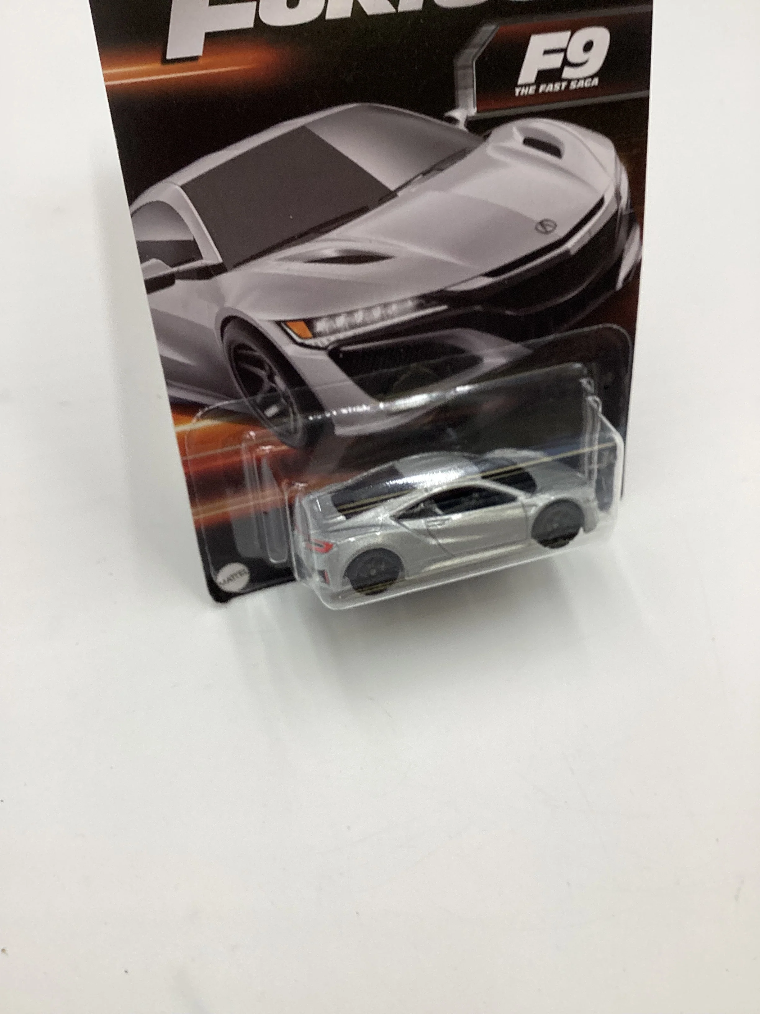 2023 Hot Wheels Fast and Furious Series 3 #9 17 Acura NSX Silver 74C - Image 5