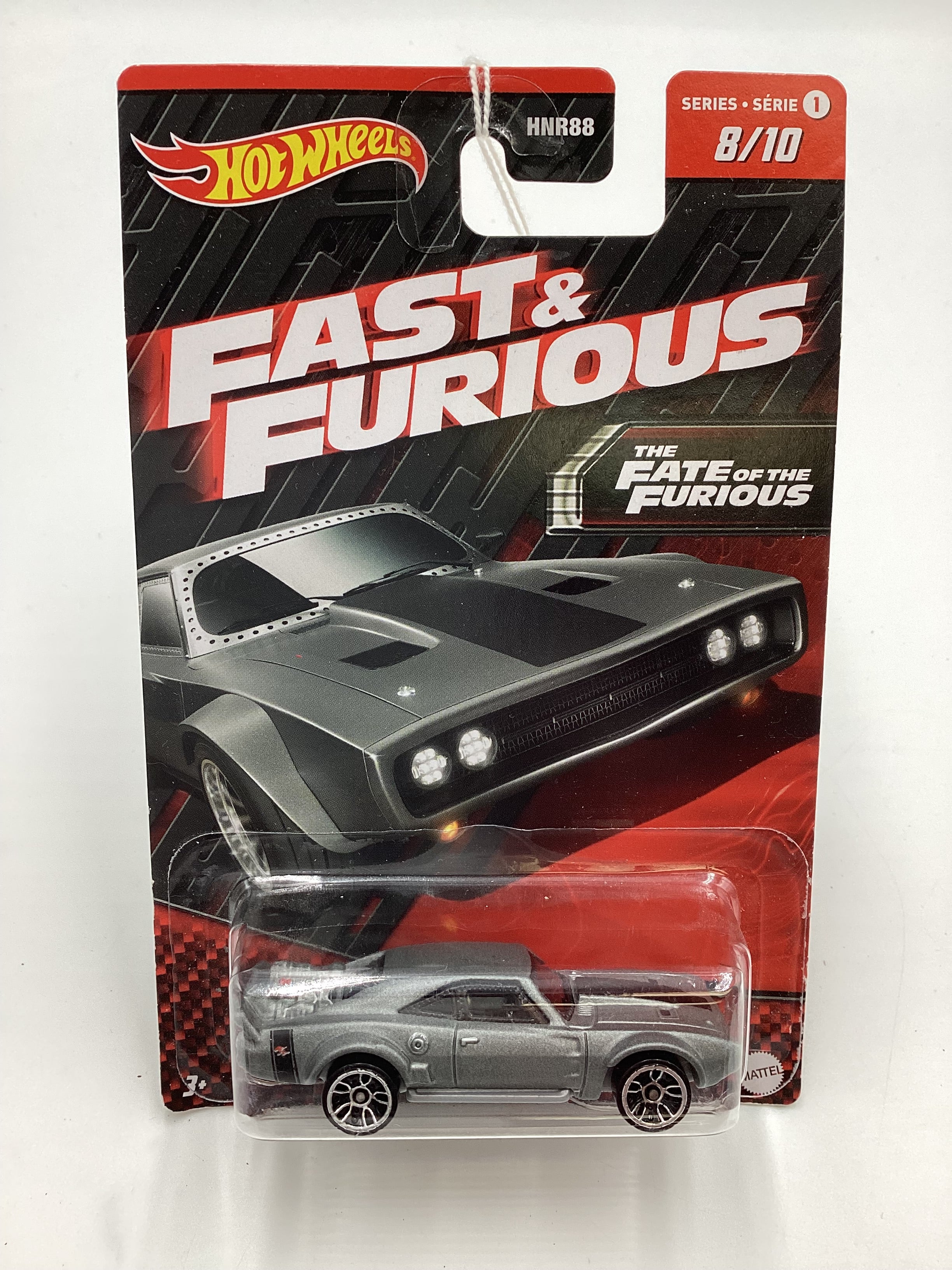 2023 Hot Wheels Fast & Furious Series 1 #8 Ice Charger Gray 71B - Image 2