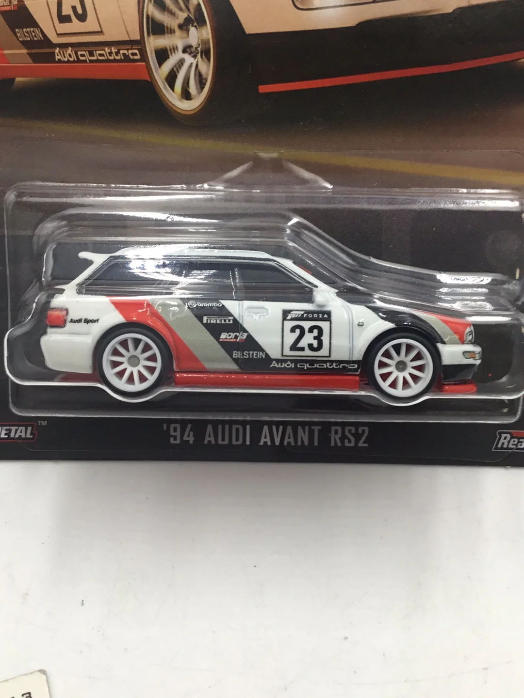 2023 hot wheels Forza 94 Audi Avant RS2 243D - Image 2