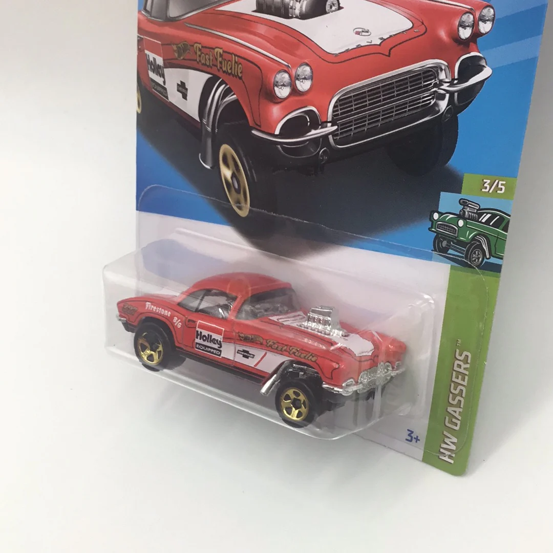 2023 hot wheels #174 62 Corvette Gasser holley 7G - Image 3