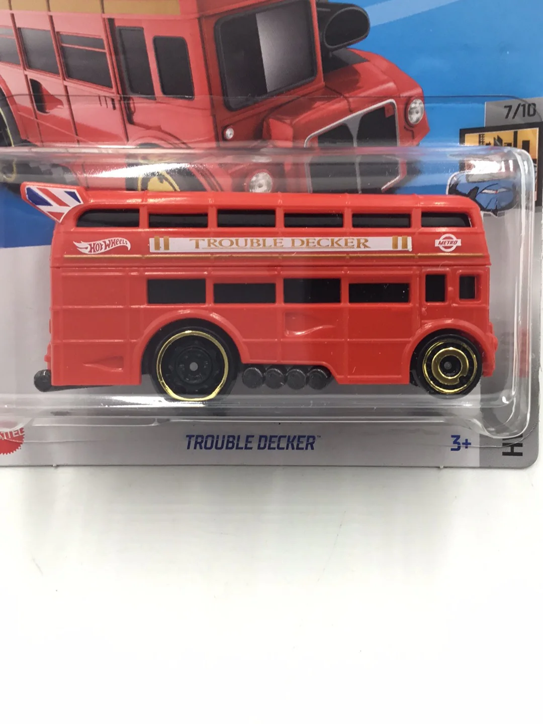 2023 hot wheels L case #202 Trouble Decker HH5 - Image 2