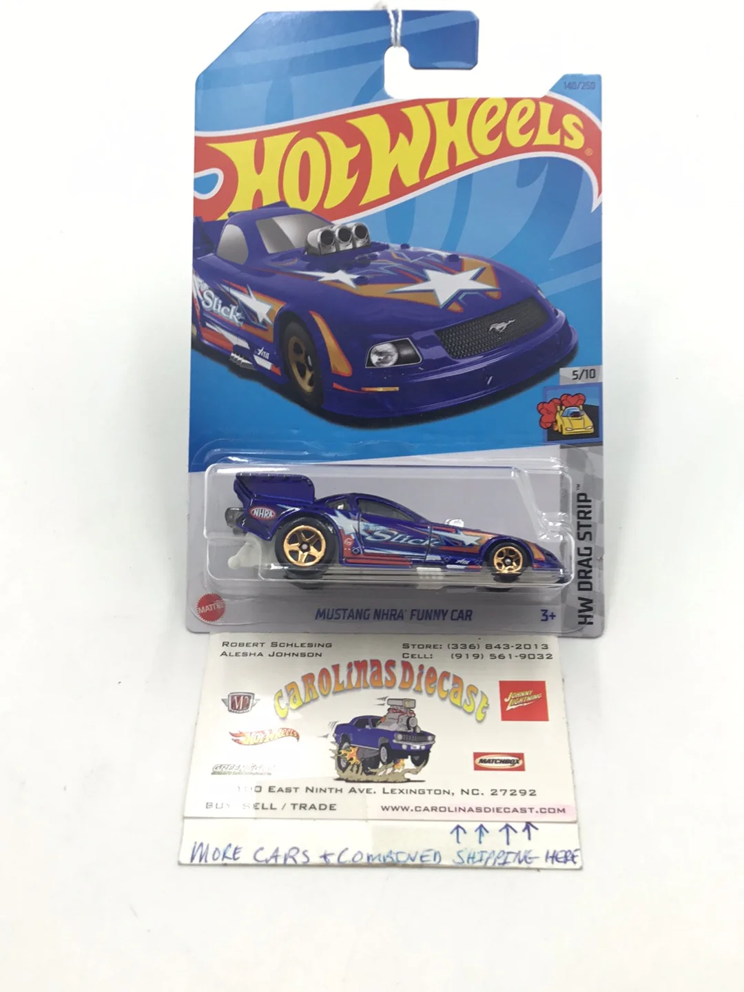 2023 hot wheels M case #140 Mustang NHRA Funny Car 24F