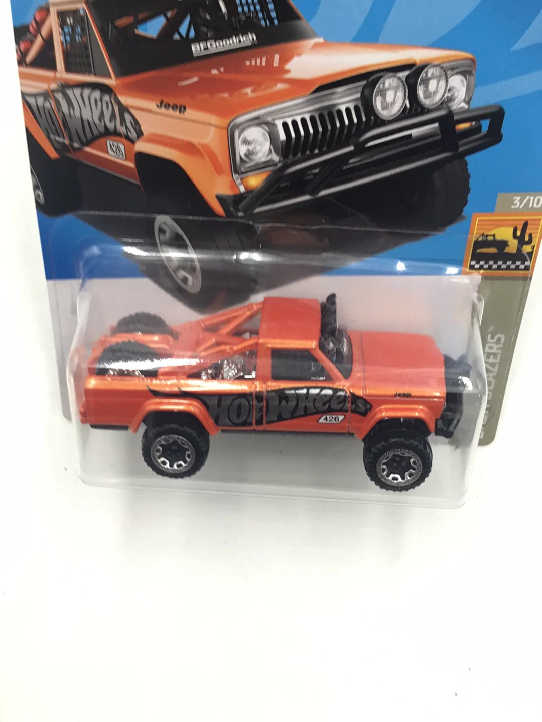 2023 hot wheels M case #196 73 Jeep J10 37B - Image 5