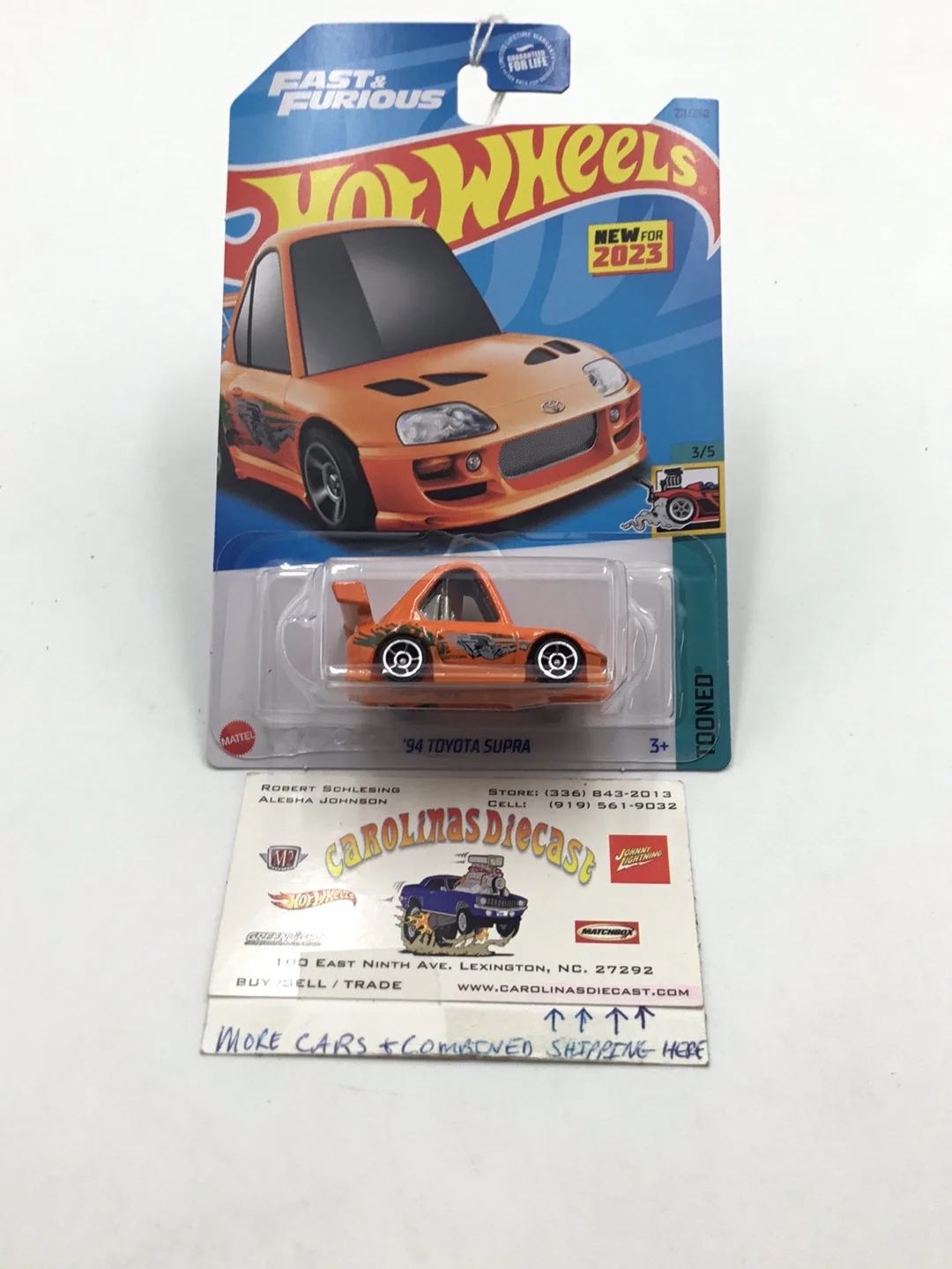 2023 hot wheels M case #211 94 Toyota Supra tooned 71B