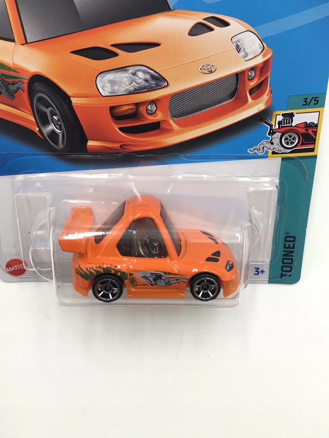 2023 hot wheels M case #211 94 Toyota Supra tooned 71B - Image 5
