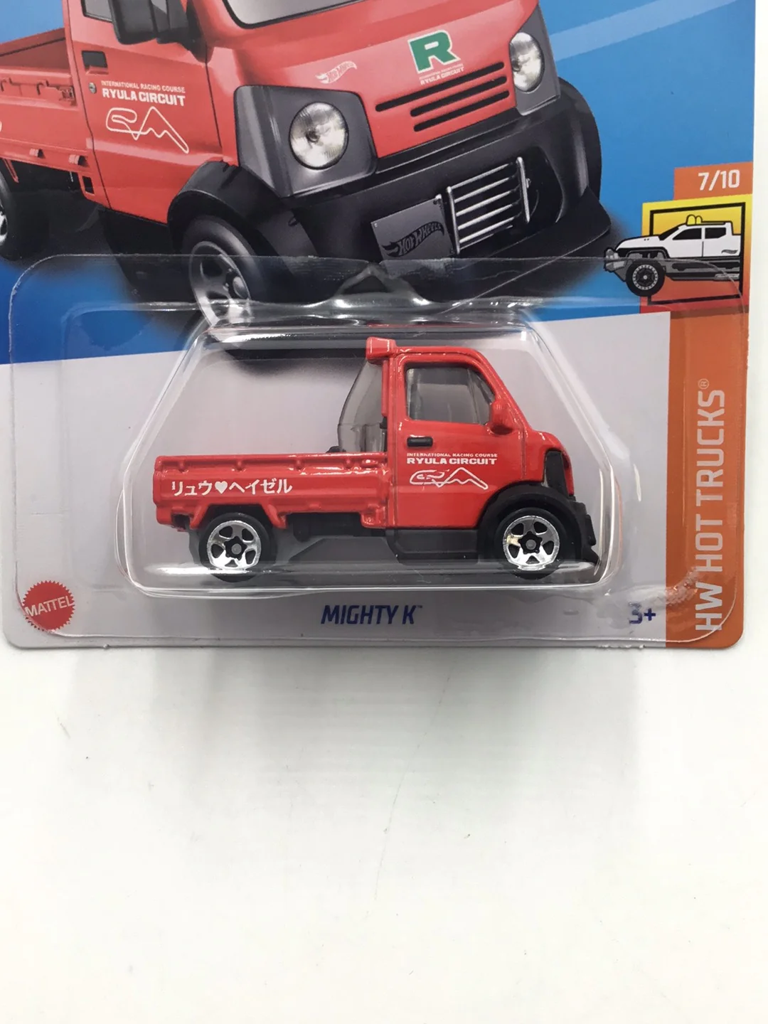 2023 hot wheels M case #214 Mighty K red 57G - Image 2