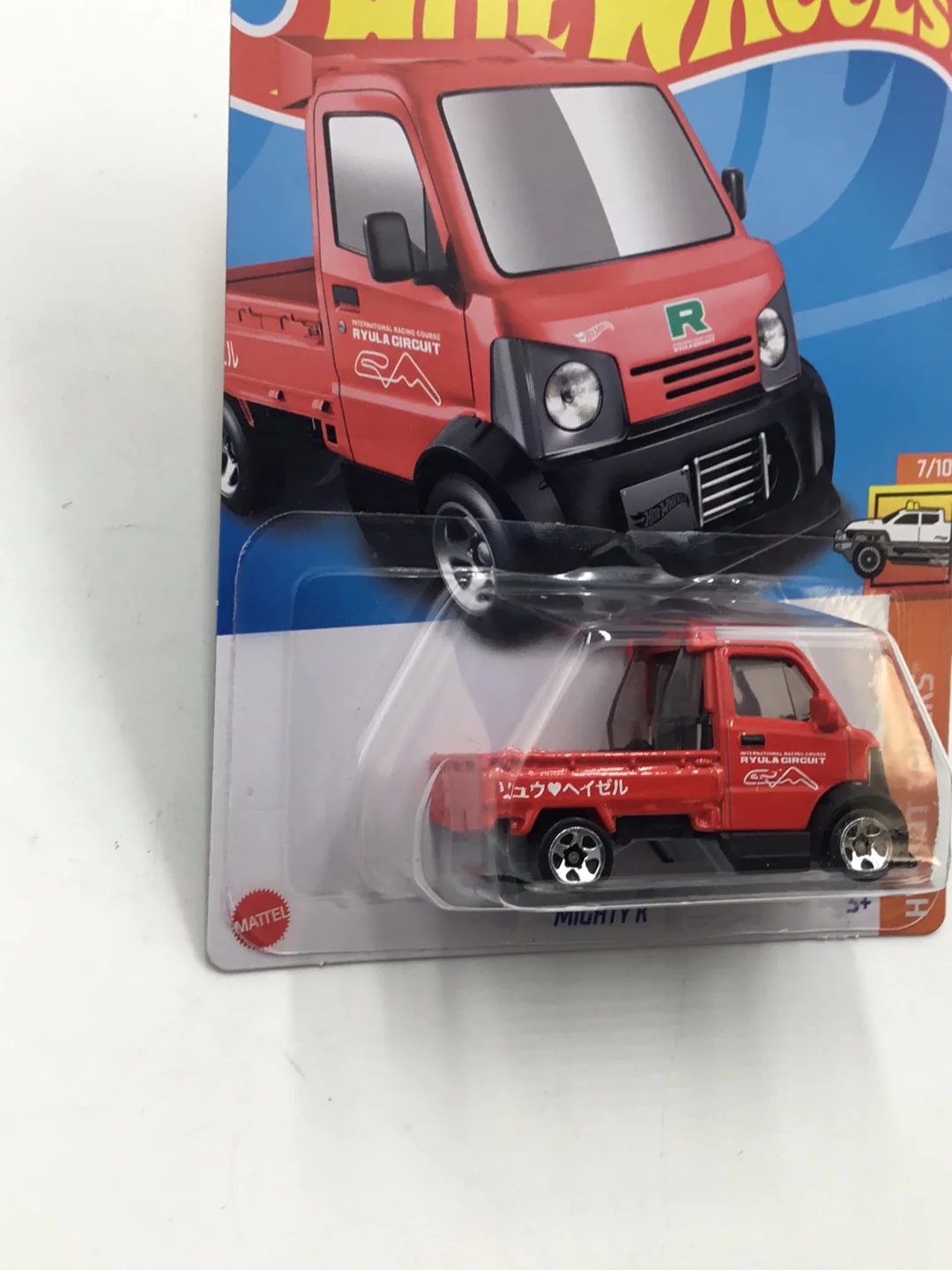 2023 hot wheels M case #214 Mighty K red 57G - Image 3