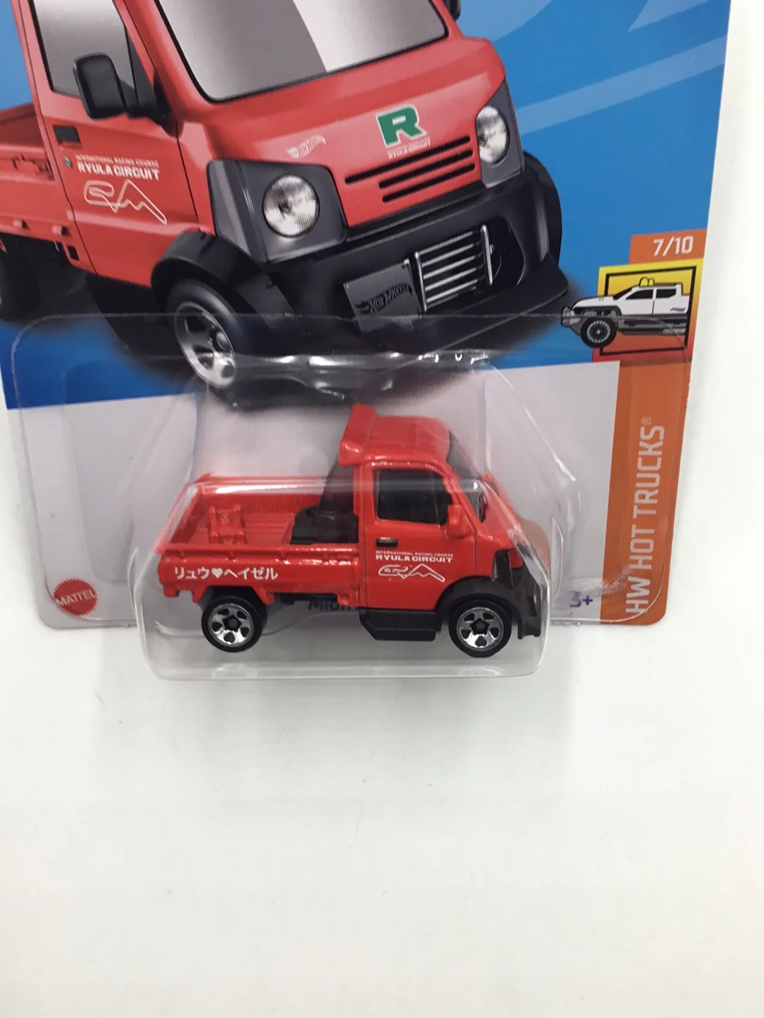 2023 hot wheels M case #214 Mighty K red 57G - Image 5