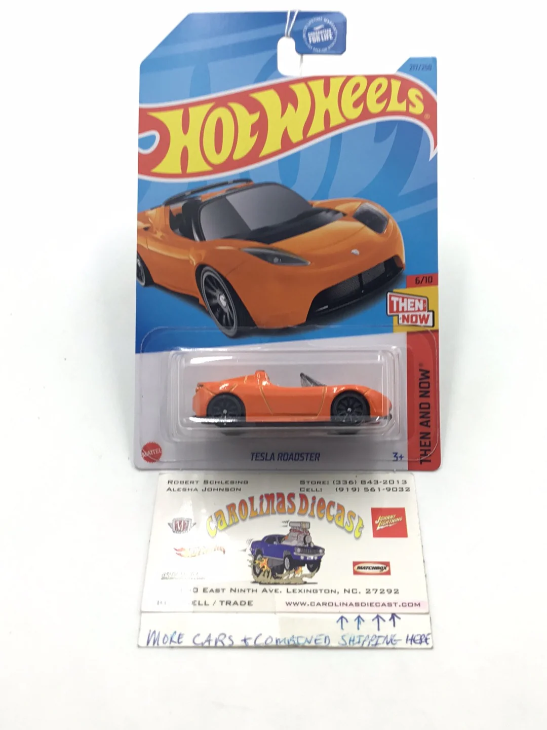2023 hot wheels M case #217 Tesla Roadster 49D - Image 8