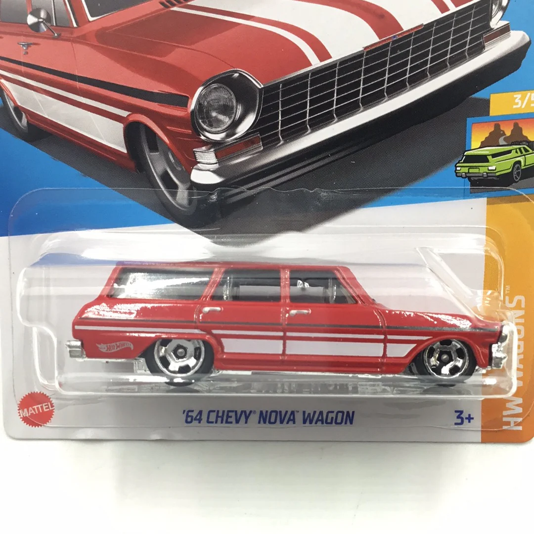 2023 hot wheels M case #222 64 Chevy Nova Wagon 13G - Image 2