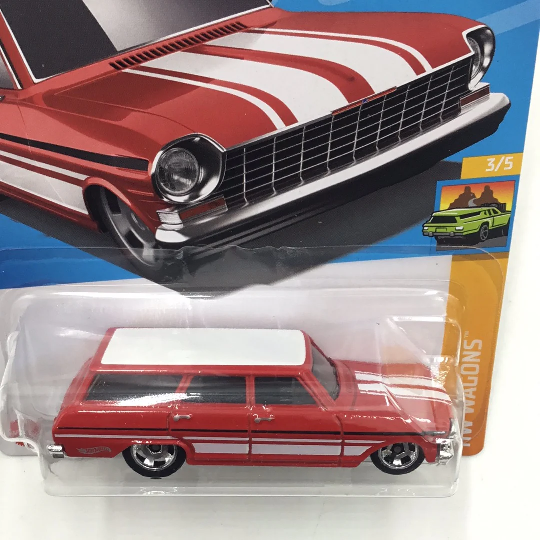 2023 hot wheels M case #222 64 Chevy Nova Wagon 13G - Image 5