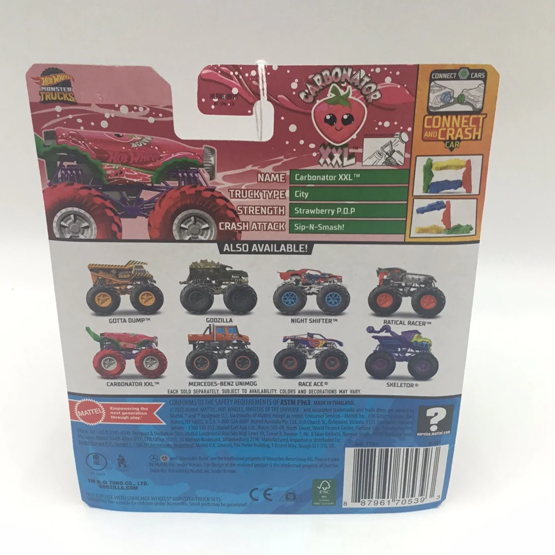 2023 Hot wheels monster Trucks Carbonator XXL 2/6 130E - Image 5