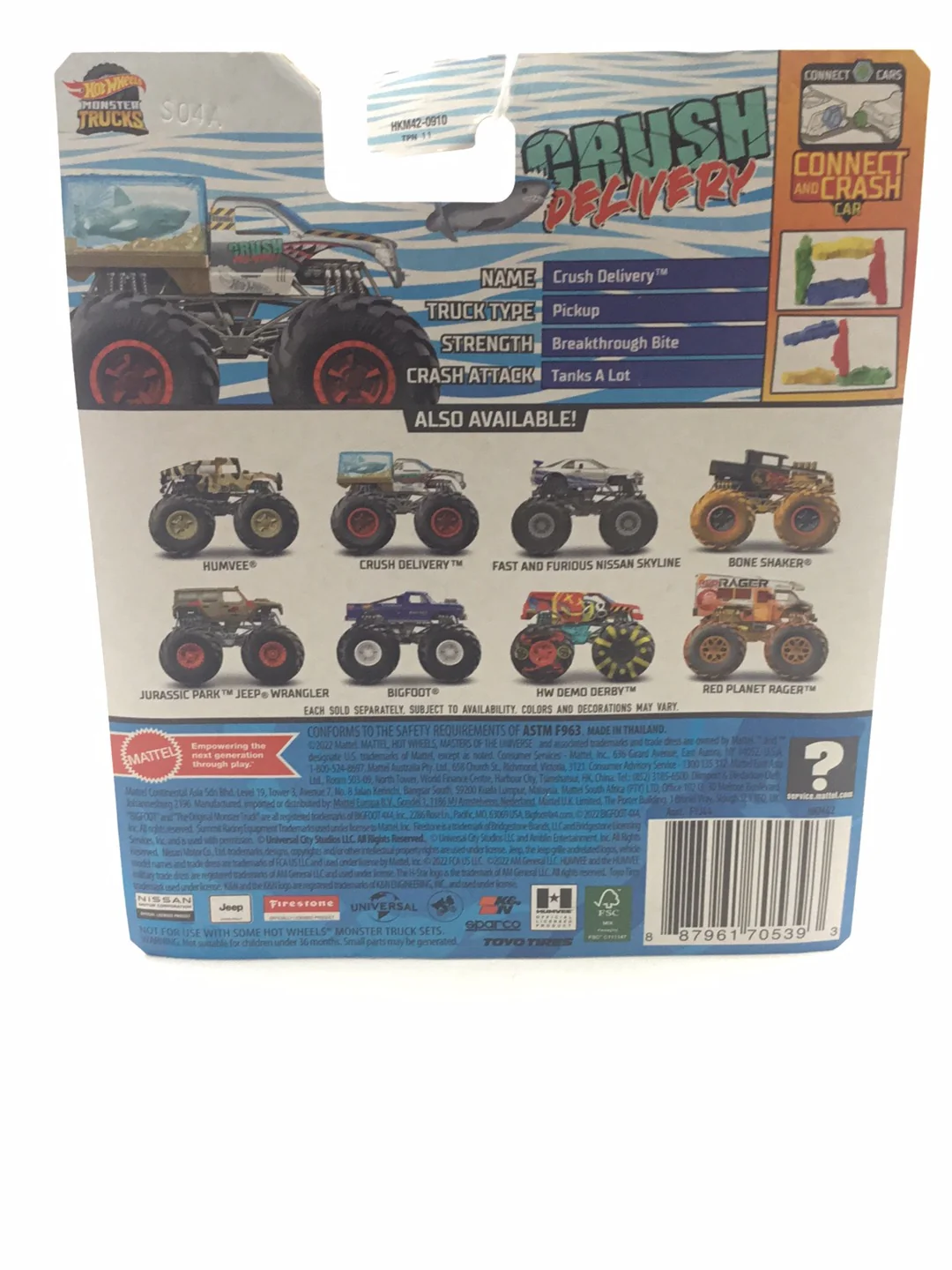 2023 Hot wheels Monster Trucks Crush Delivery 3/7 - Image 6