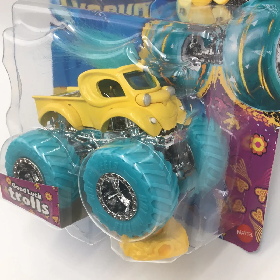 2023 Hot wheels monster Trucks Good Luck Trolls 129E - Image 3