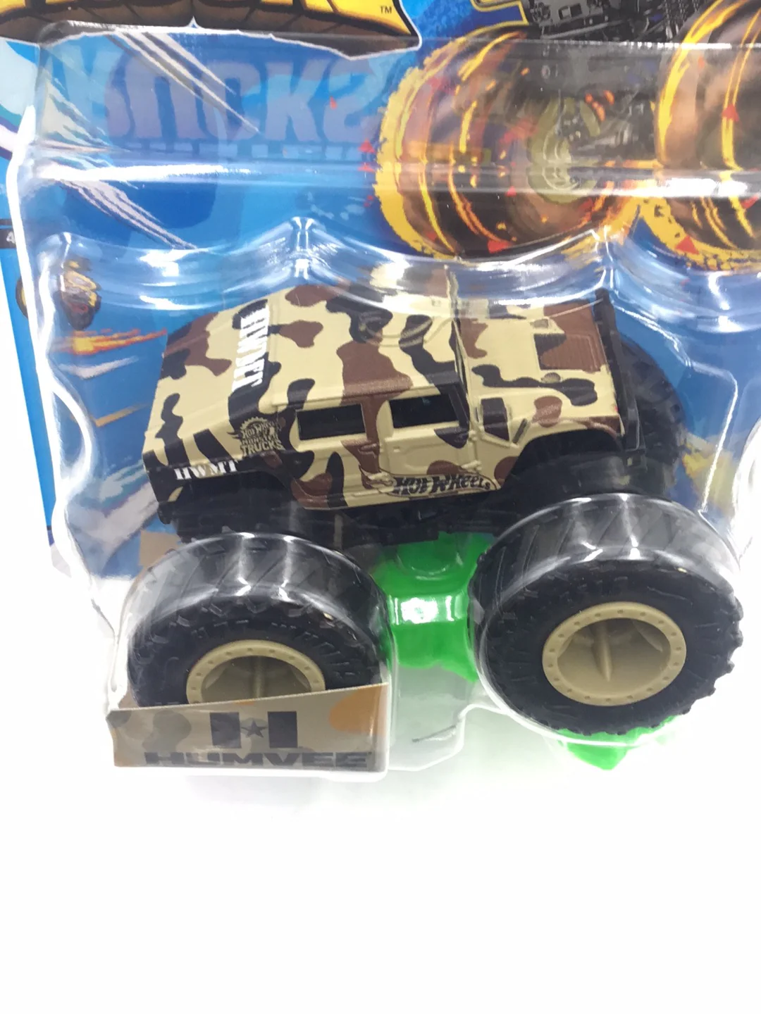 2023 Hot wheels Monster Trucks Humvee 4/5 133E - Image 5
