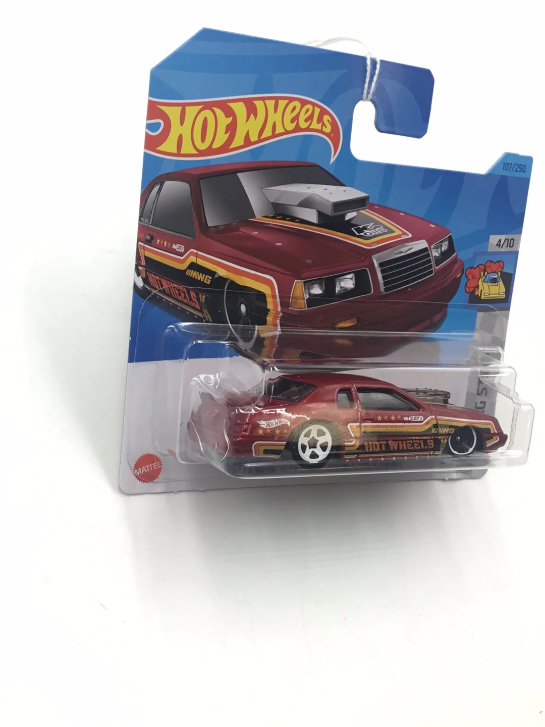 2023 hot wheels N Case Short Card #107 86 Ford Thunderbird Pro Stock WW9 - Image 3