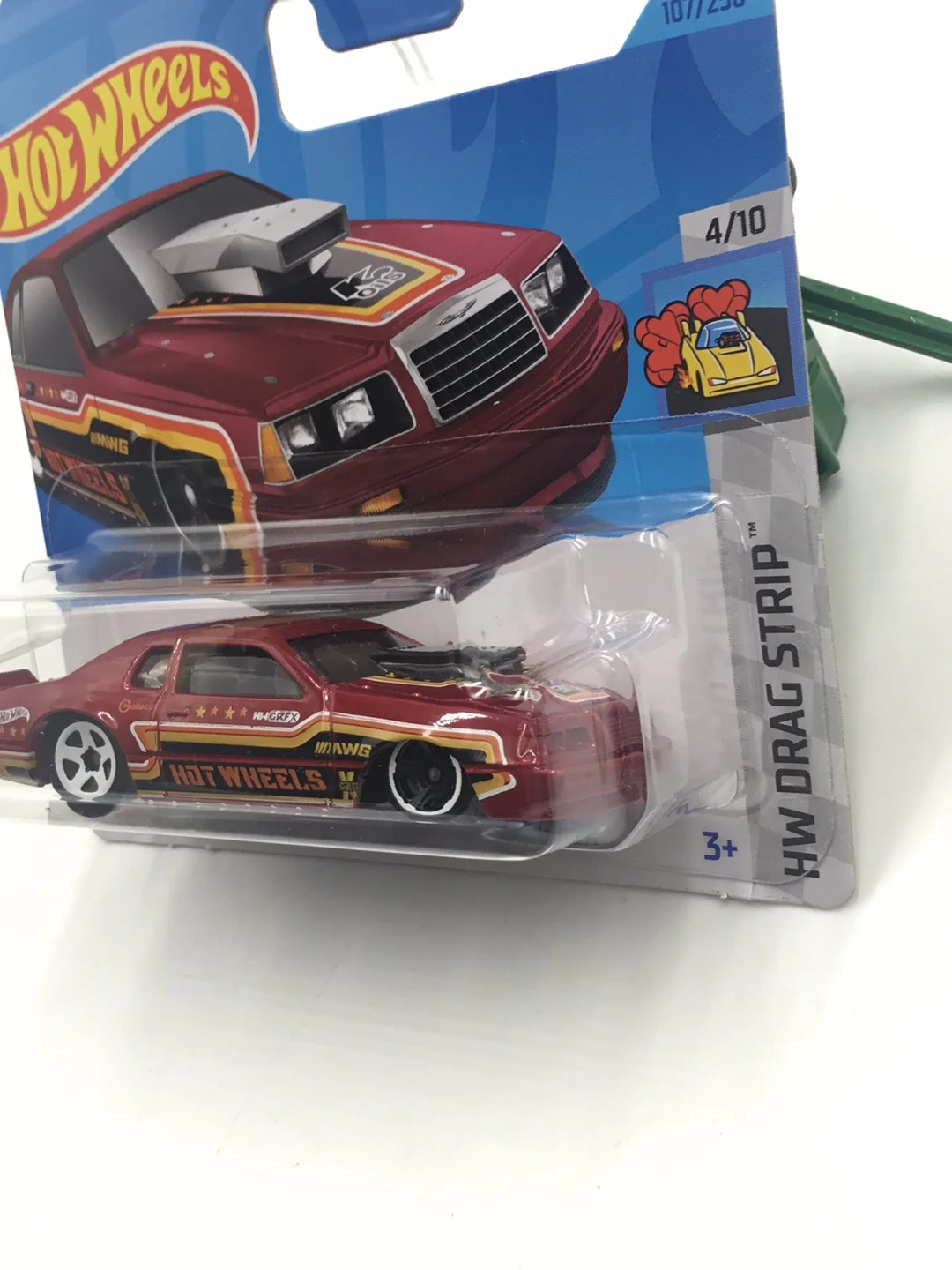 2023 hot wheels N Case Short Card #107 86 Ford Thunderbird Pro Stock WW9 - Image 4