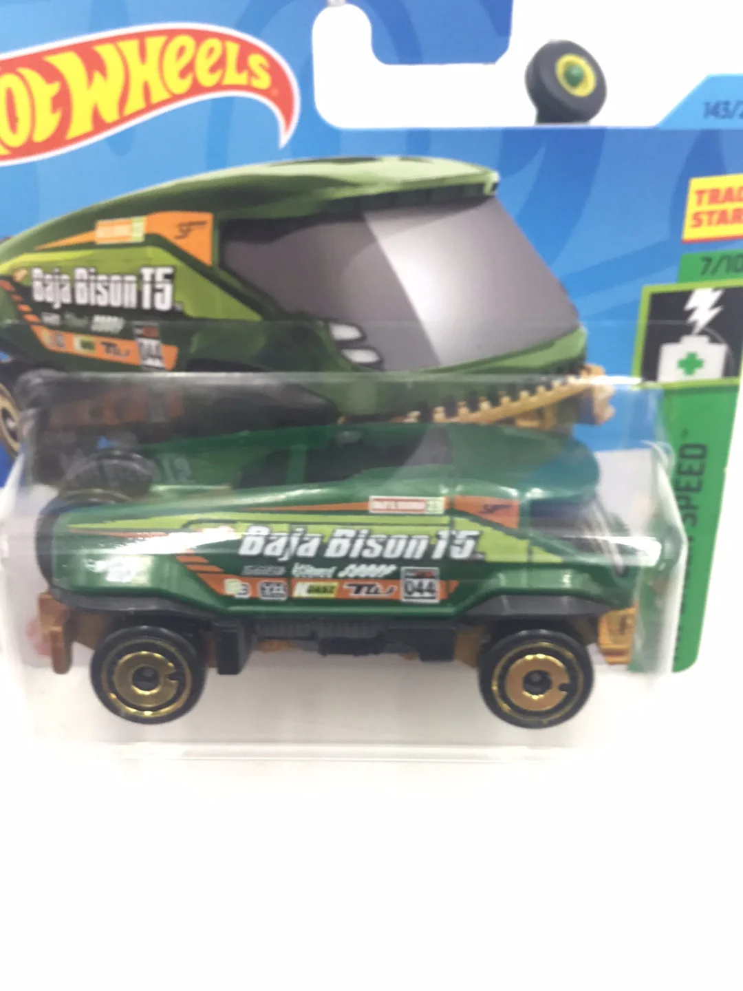 2023 hot wheels N Case Short Card #143 Baja Bison T5 123i - Image 5