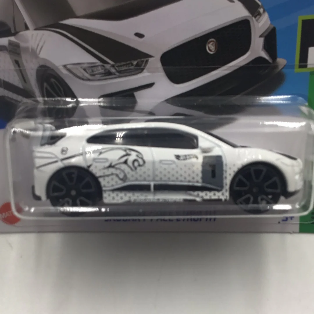2023 hot wheels N Case Short Card #158 Jaguar I Pace eTrophy 65G - Image 2
