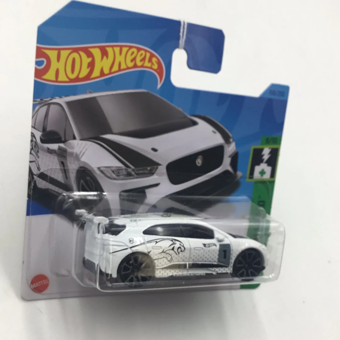 2023 hot wheels N Case Short Card #158 Jaguar I Pace eTrophy 65G - Image 3