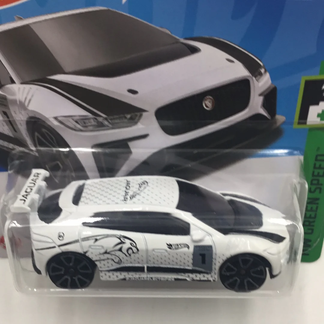 2023 hot wheels N Case Short Card #158 Jaguar I Pace eTrophy 65G - Image 5