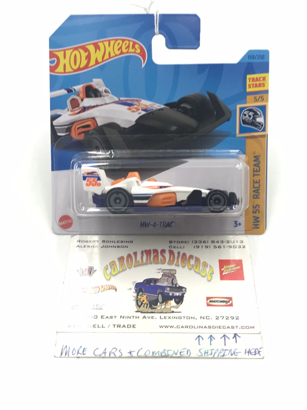 2023 hot wheels N Case Short Card #159 HW 4 Trac HH9