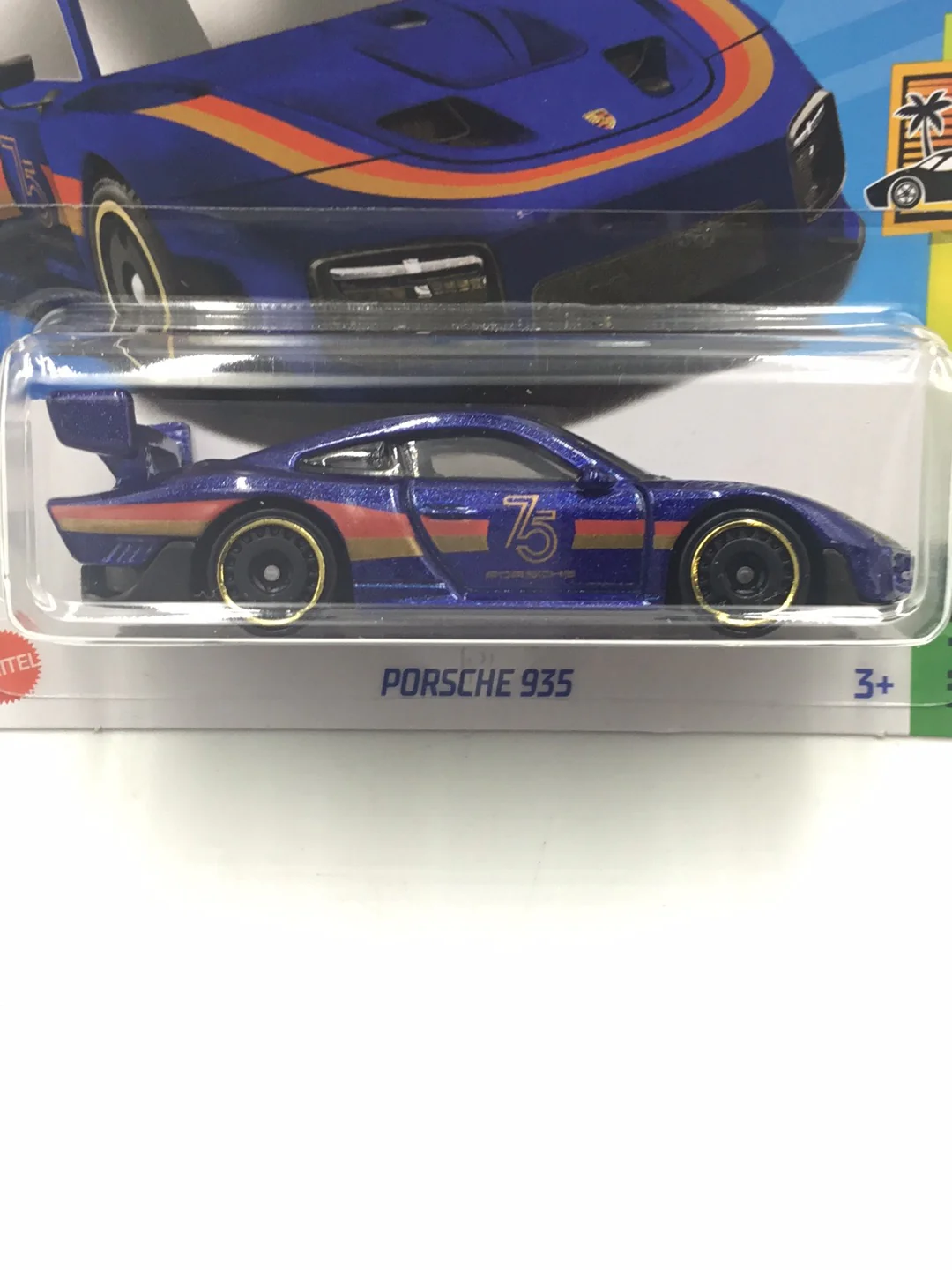 2023 hot wheels N Case Short Card #223 Porsche 935 BB9 - Image 2