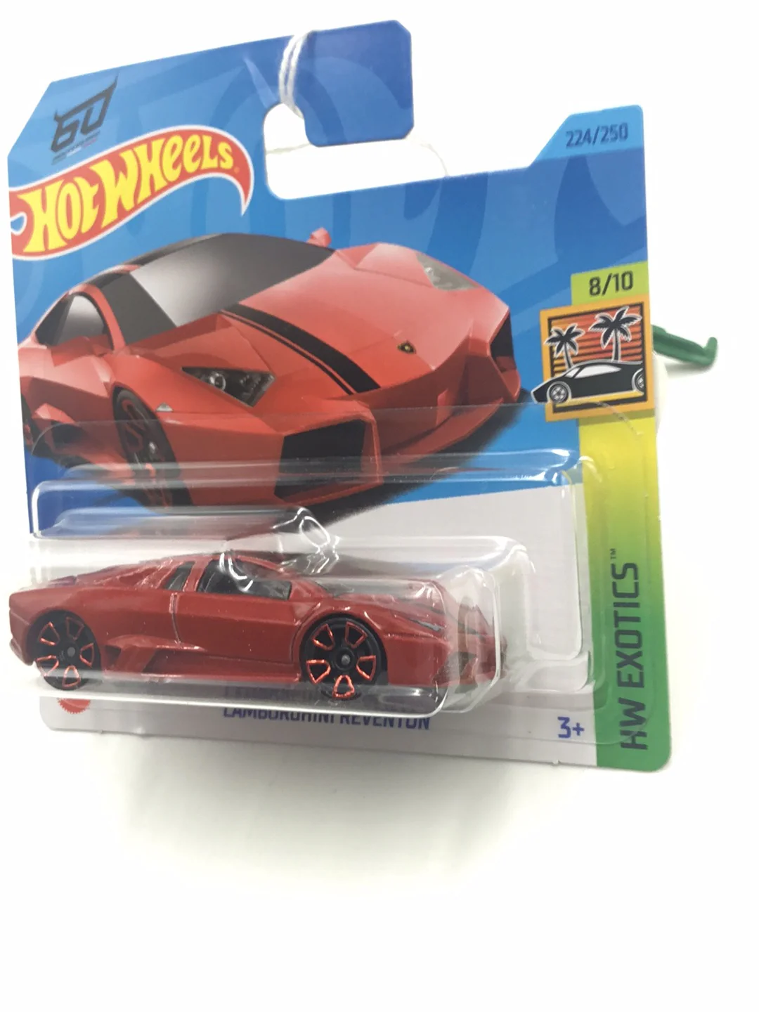 2023 hot wheels N Case Short Card #224 Lamborghini Reventon W9 - Image 4