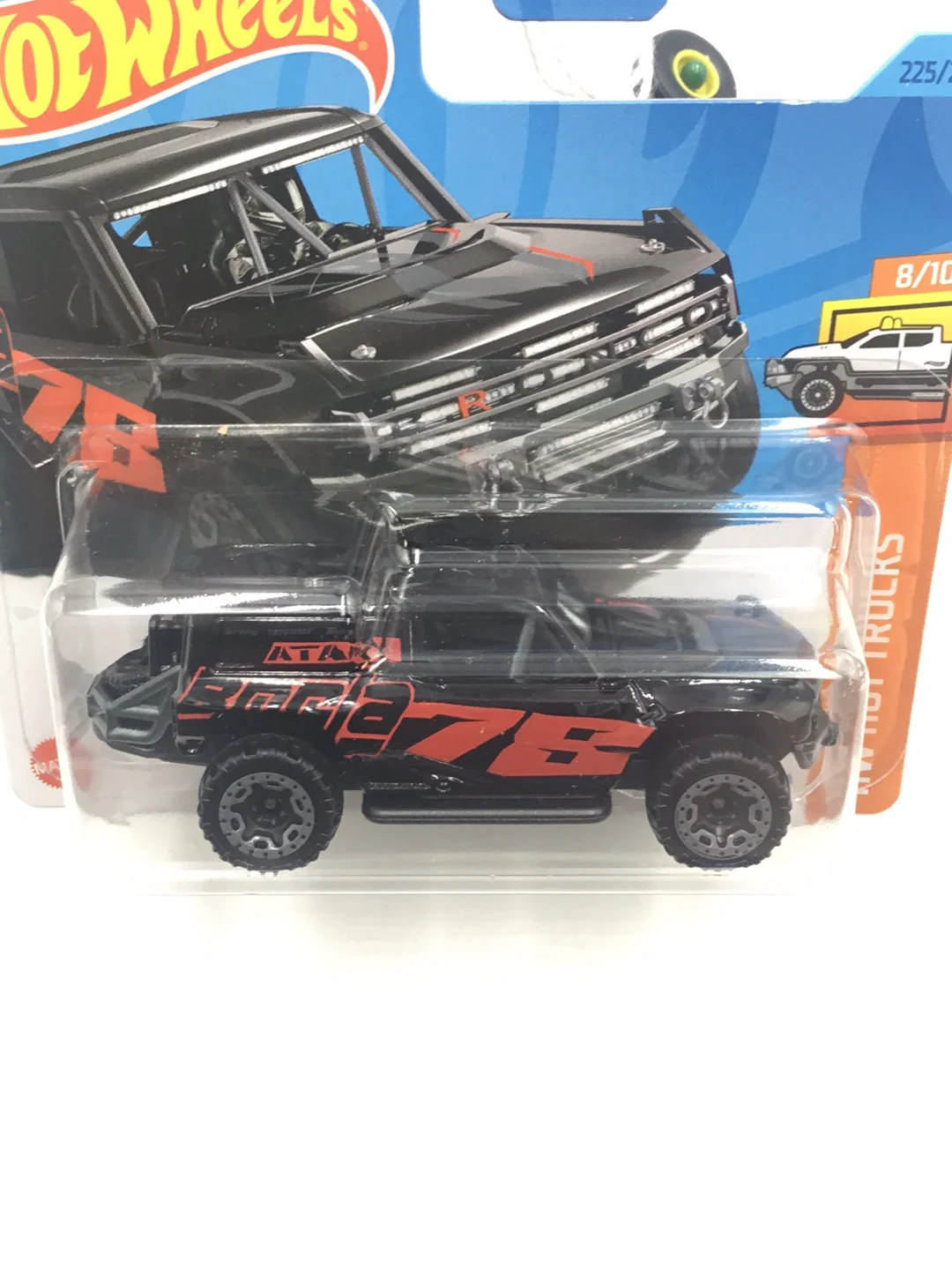 2023 hot wheels N Case Short Card #225 Ford Bronco R - Image 5