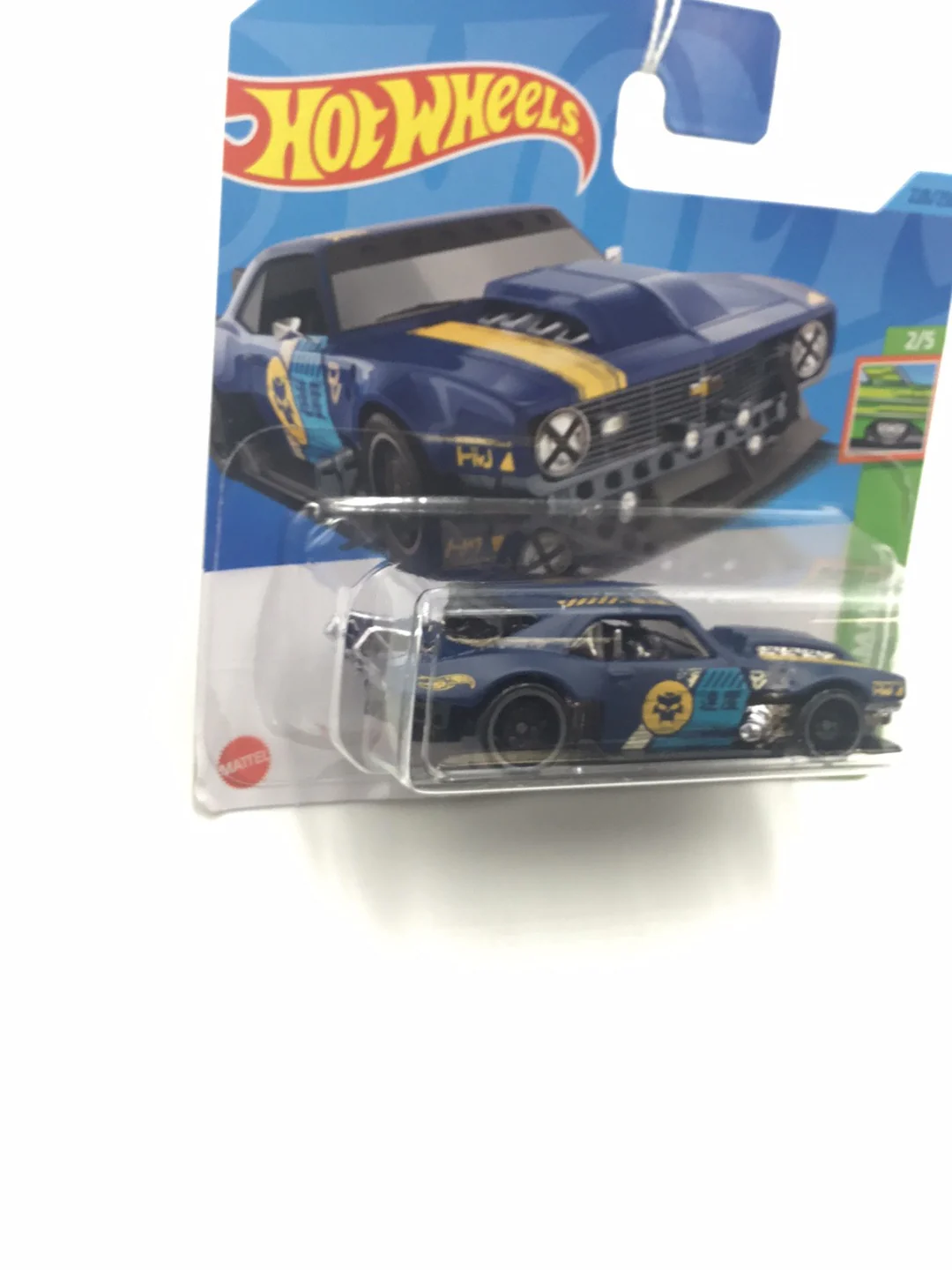 2023 hot wheels N Case Short Card #228 Custom 68 Camaro - Image 3